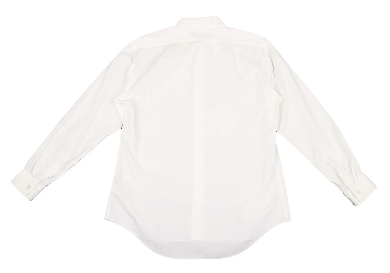Issey Miyake Front Flower Patch Design Long Sleeve Shirt Off White Size US S / EU 44-46 / 1 - 15 Thumbnail