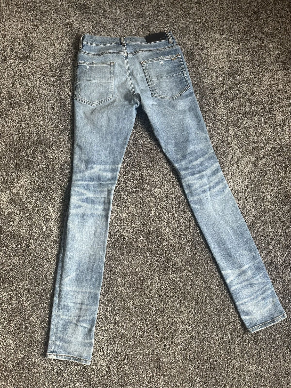 Amiri Amiri Blue Ripped Jeans Size US 30 / EU 46 - 6 Thumbnail