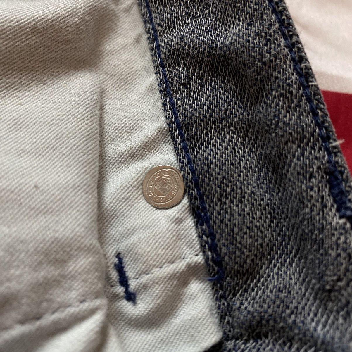 Acne Studios × Japanese Brand Rarest Ance Studios distressed inside out avant-garde jeans Size US 32 / EU 48 - 15 Thumbnail