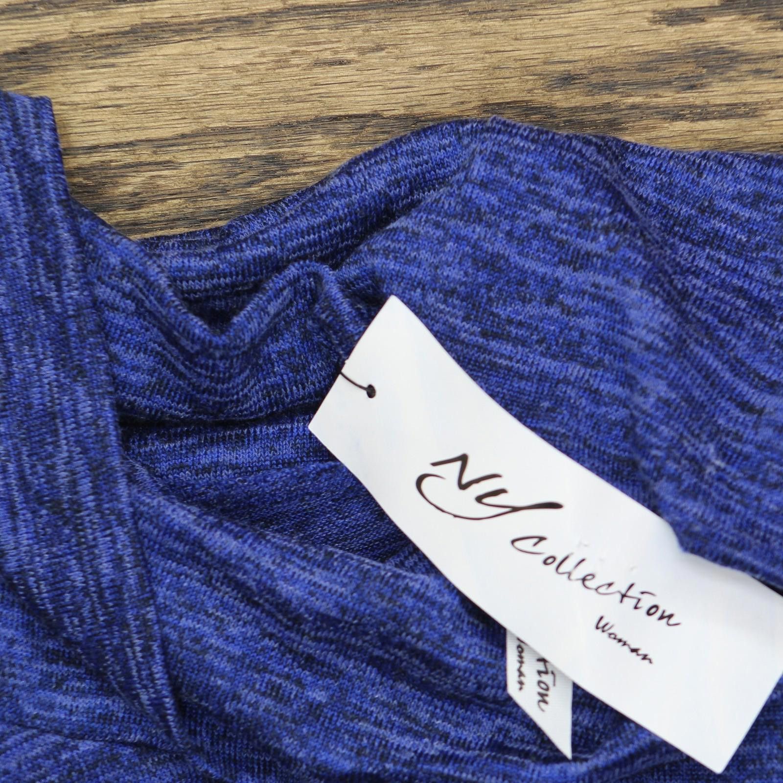 Other Nwt Ny Collection Crossover Top With Grommets Royal Blue 1x Size XL / US 12-14 / IT 48-50 - 3 Thumbnail