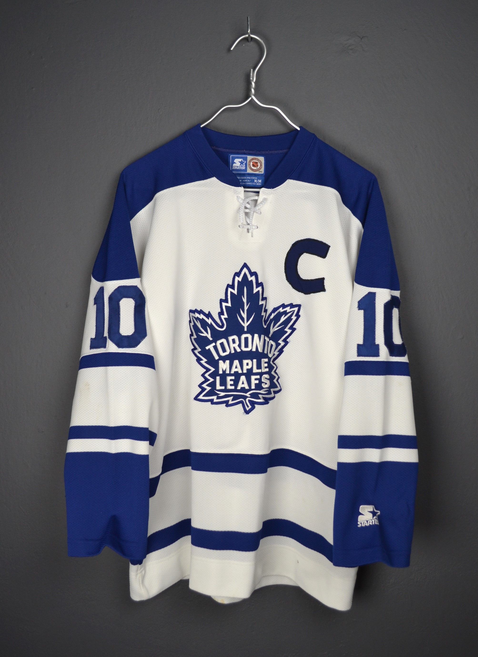 Starter Toronto Maple Leafs 1990s Starter Jersey #10 M size Size US M / EU 48-50 / 2 - 1 Thumbnail