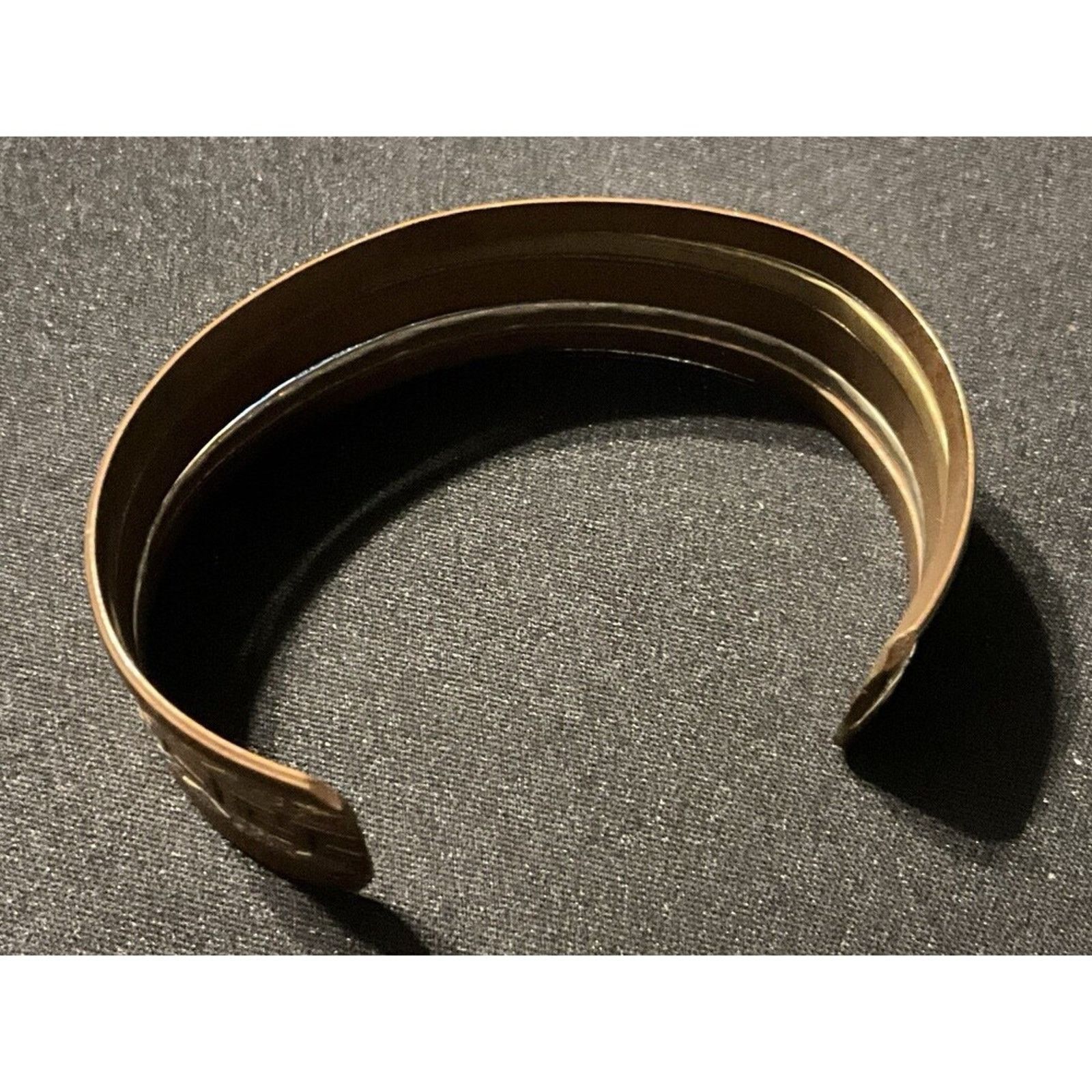 Other Copper, Sterling Greek Key Cuff Size 7 Size ONE SIZE - 4 Thumbnail