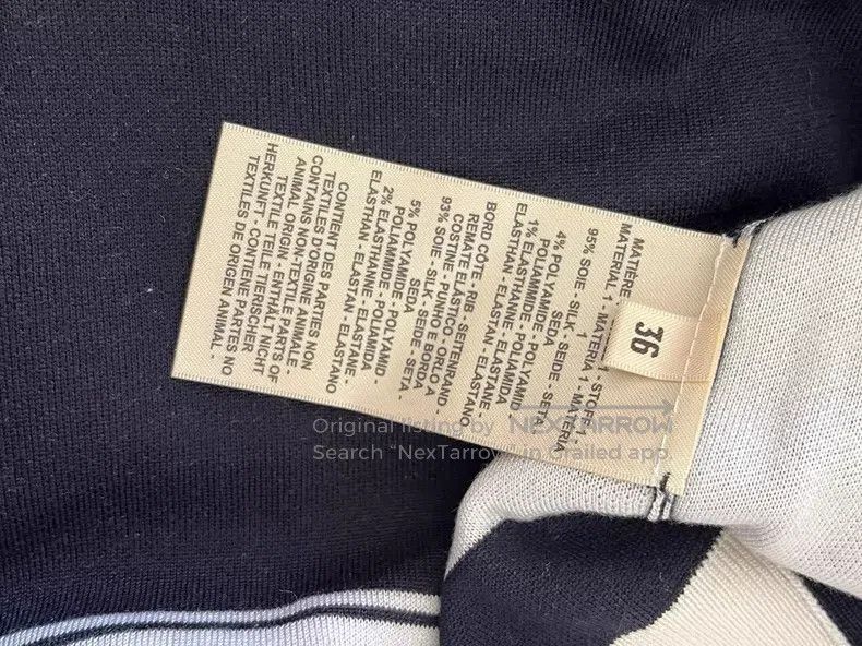 Hermes Hermes Knit Cardigan Jacket Size XS / US 0-2 / IT 36-38 - 7 Thumbnail