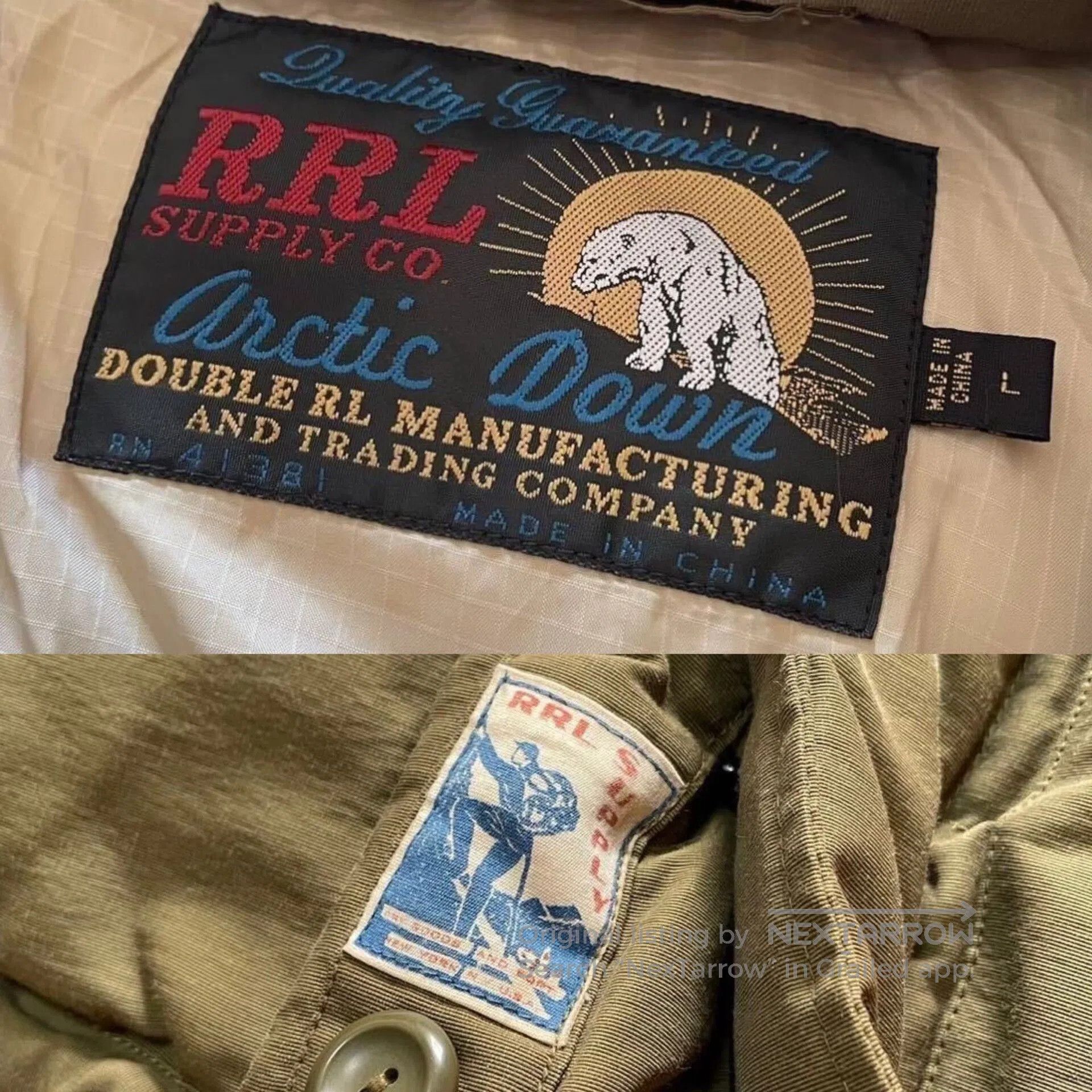 RRL Ralph Lauren Karakoram Down Parka by Double RL. Size US M / EU 48-50 / 2 - 4 Thumbnail