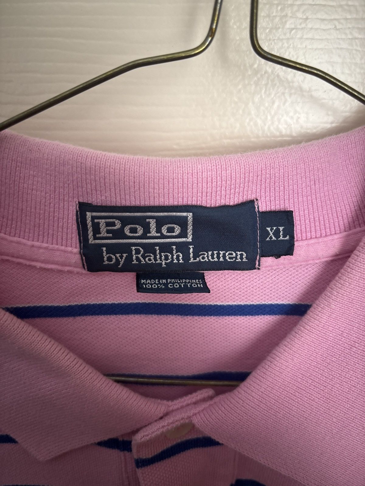 Polo Ralph Lauren Polo ralph lauren pink Polo Size US XL / EU 56 / 4 - 4 Thumbnail