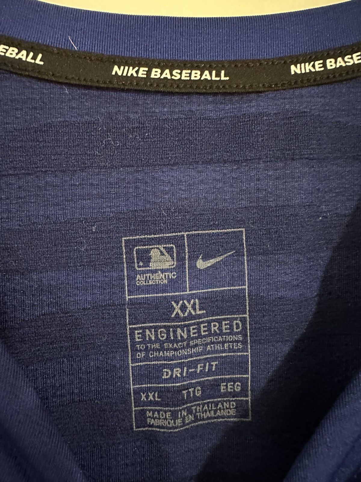 Nike × Vintage Vintage Dodgers pullover Size US XXL / EU 58 / 5 - 4 Thumbnail