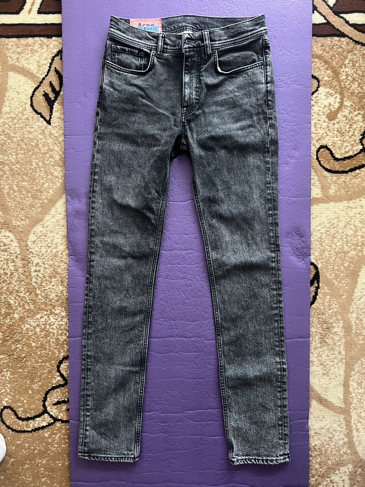 Acne Studios Acne Studios Blå Konst Jeans-Stockholm Denim Size 29" - 2 Thumbnail