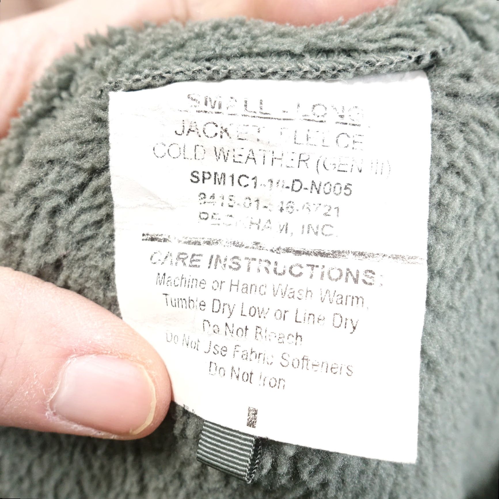Vintage VINTAGE Military Fleece Jacket Full Zip Unisex Adults Small Green Winter Cold Weather Size US S / EU 44-46 / 1 - 8 Thumbnail
