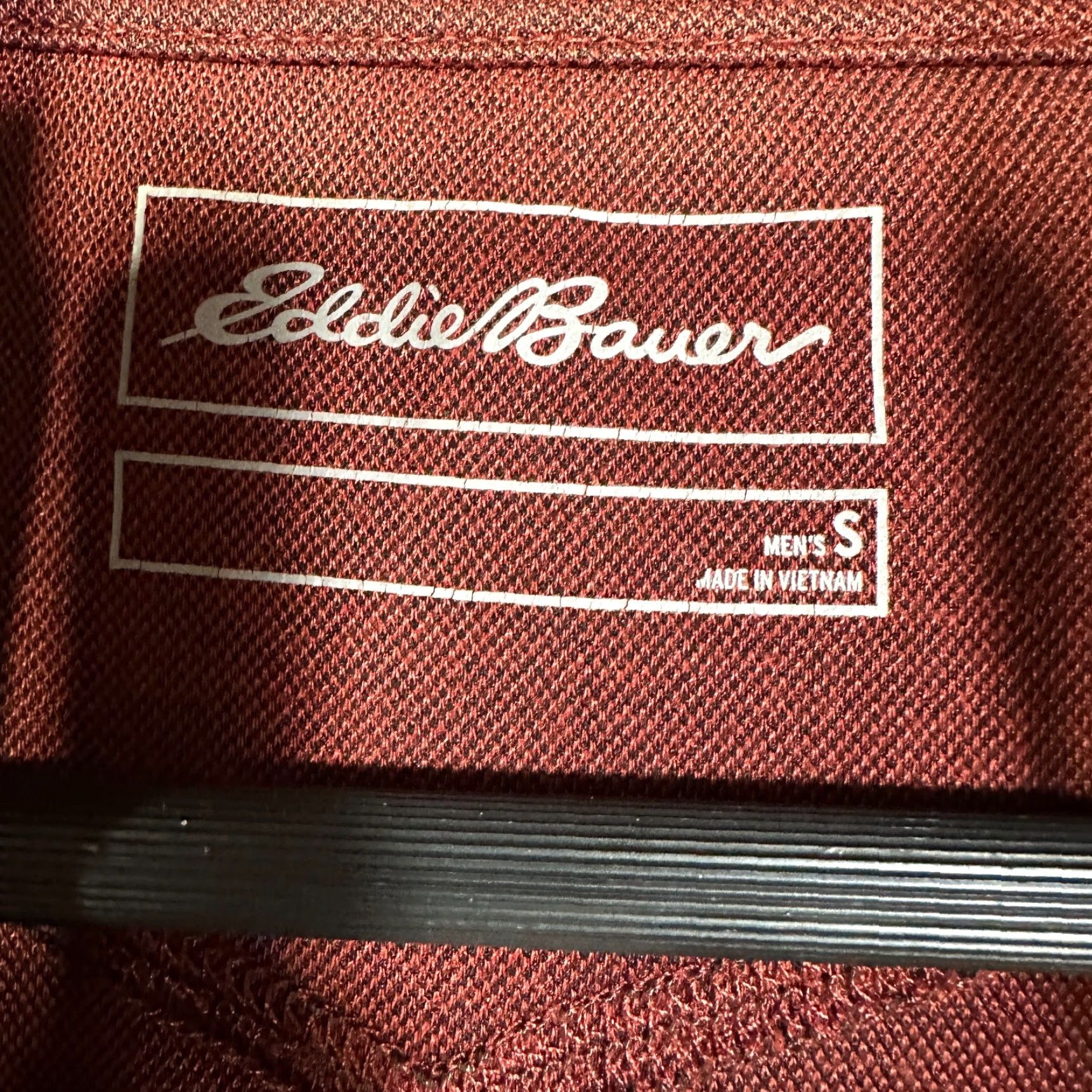 Eddie Bauer Eddie Bauer Shirt Mens Small Henley Rust Long Sleeve 1/4 Zip Pullover Tee FLAWS Size US S / EU 44-46 / 1 - 4 Thumbnail