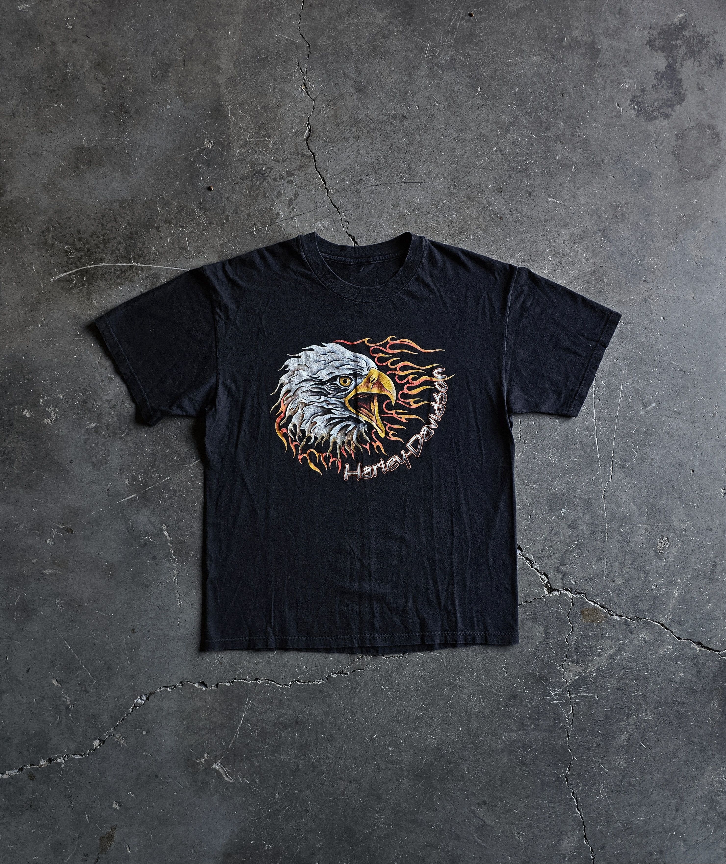 Harley Davidson vintage harley davison flame eagle tee Size US L / EU 52-54 / 3 - 2 Thumbnail
