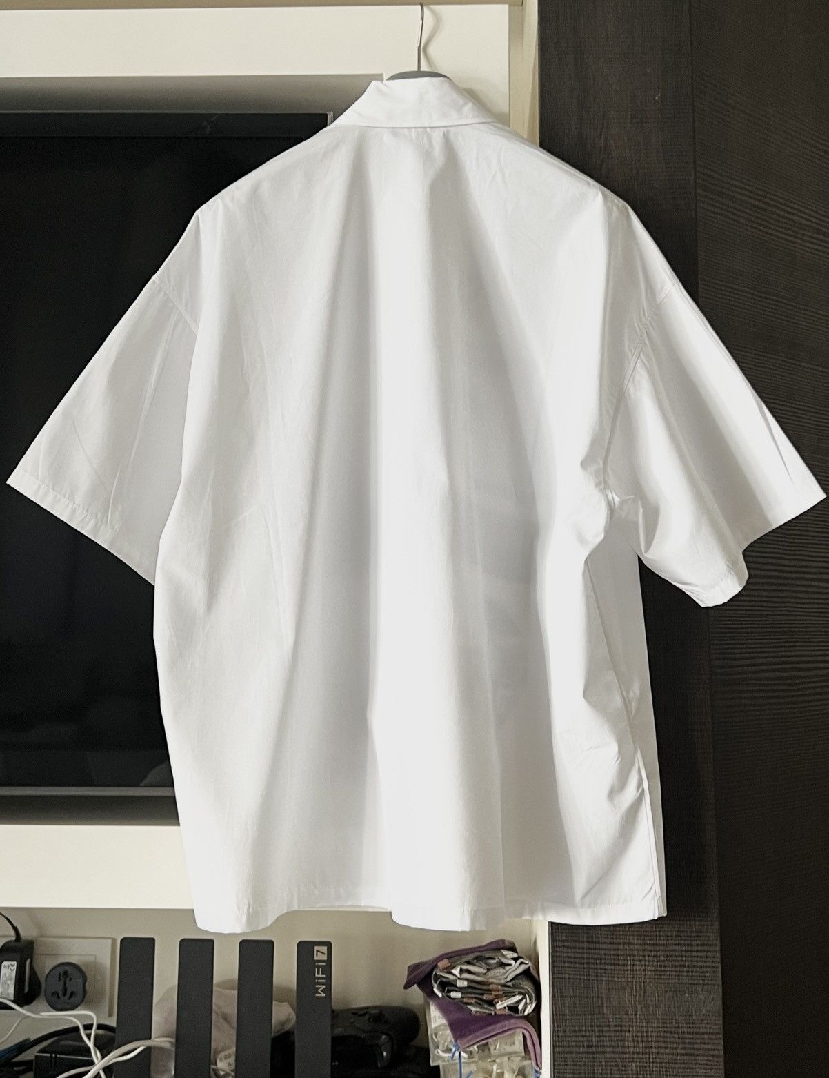 Prada PRADA SS21 Oversized Typographic Shirt Size US XL / EU 56 / 4 - 2 Thumbnail