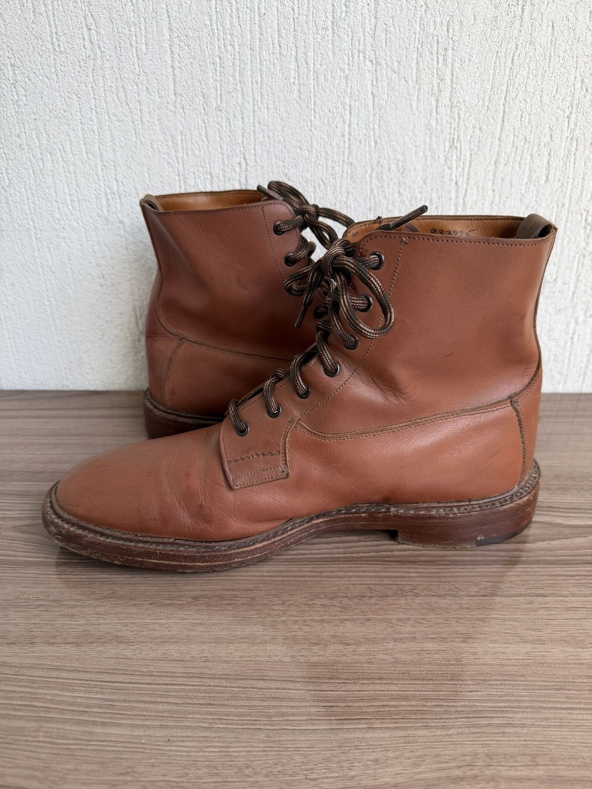 Evan Kinori × Tricker's burford lace up boots Size US 13 / EU 46 - 11 Thumbnail