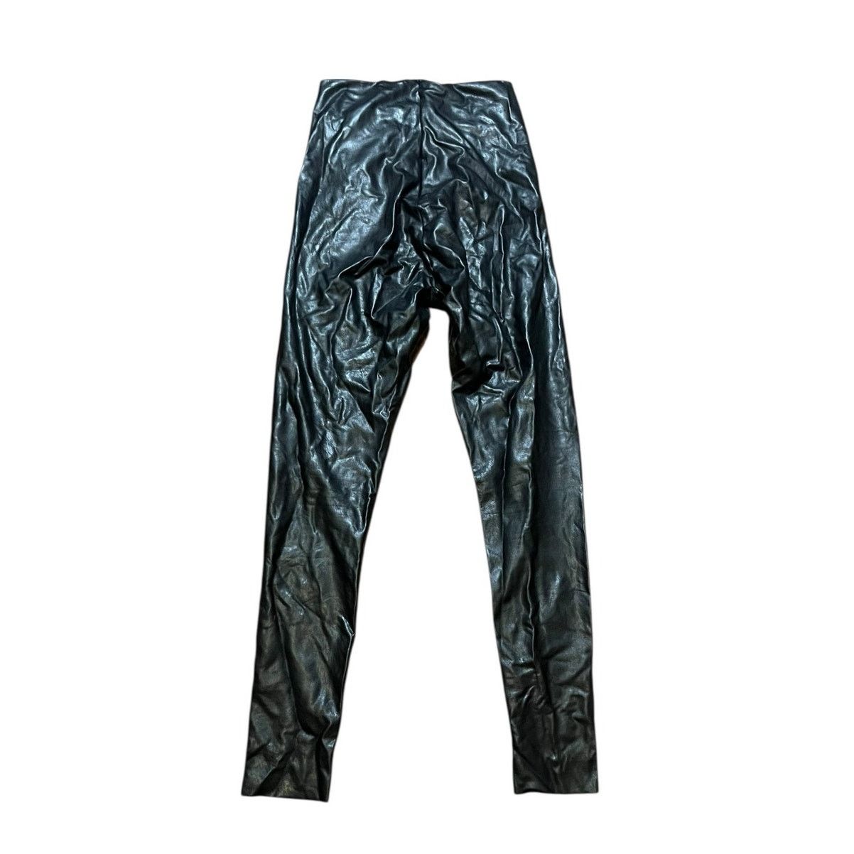 Commando COMMANDO Faux Leather Leggings Size M Black High-Rise Size 28" / US 6 / IT 42 - 1 Thumbnail