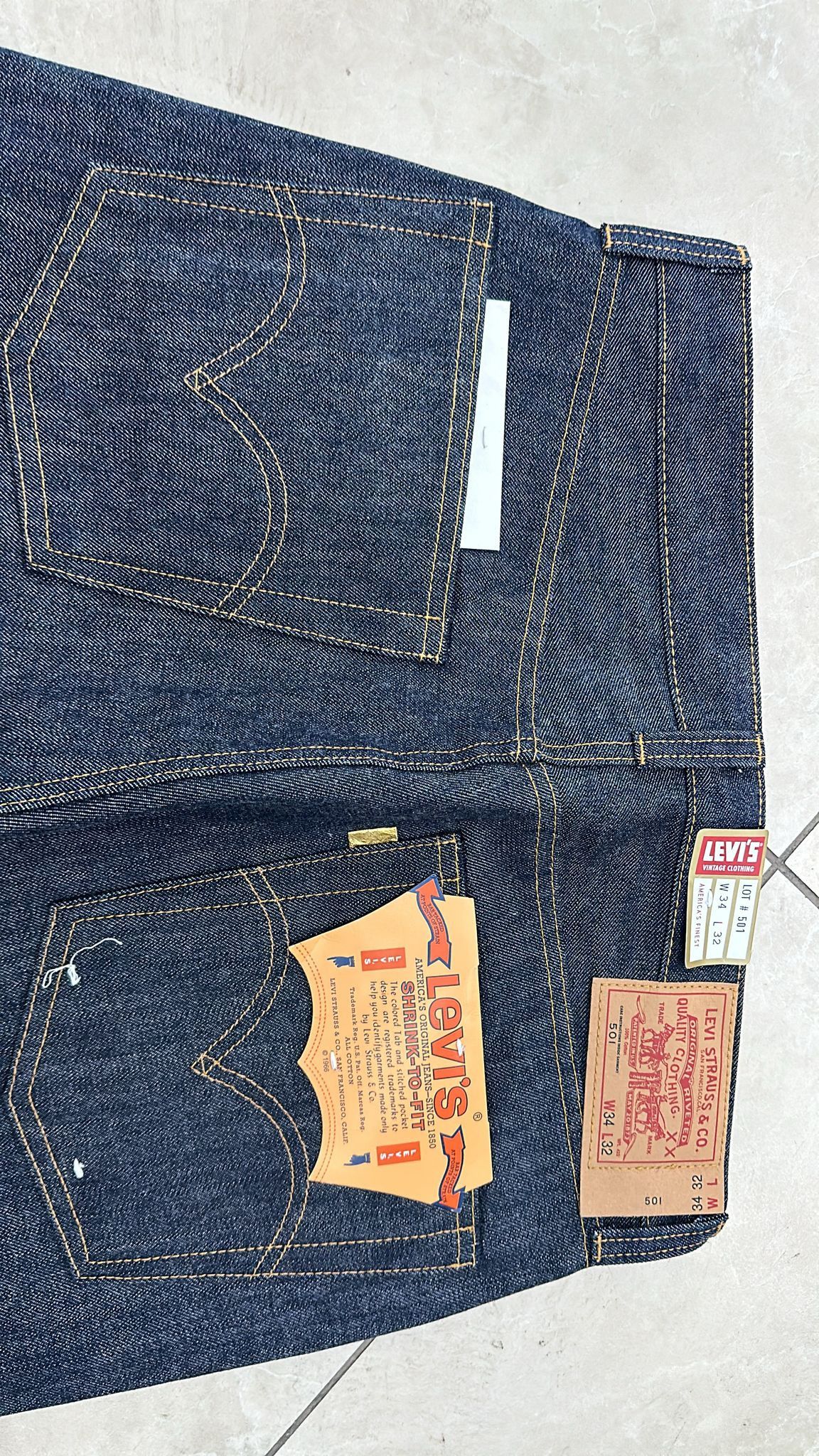 Levi's Vintage Clothing LVC Levi's Vintage Clothing 1971 501 Golden Ticket Slevedge Size US 34 / EU 50 - 3 Thumbnail
