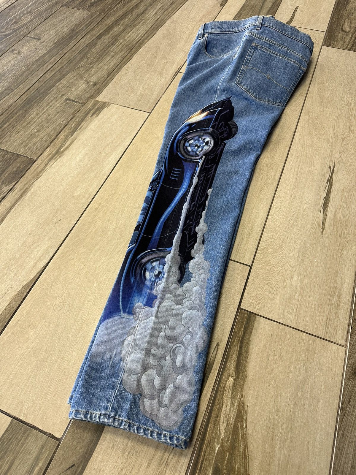 Lanvin Lavin X DC COMICS Batmobile jeans Size US 32 / EU 48 - 9 Thumbnail