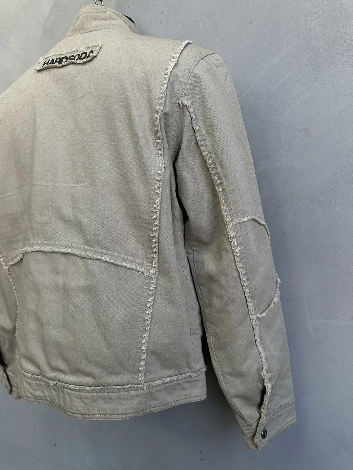 Raf Simons Vintage Diesel Cropped Diesel Denim Jacket y2k Distressed Size US M / EU 48-50 / 2 - 9 Thumbnail
