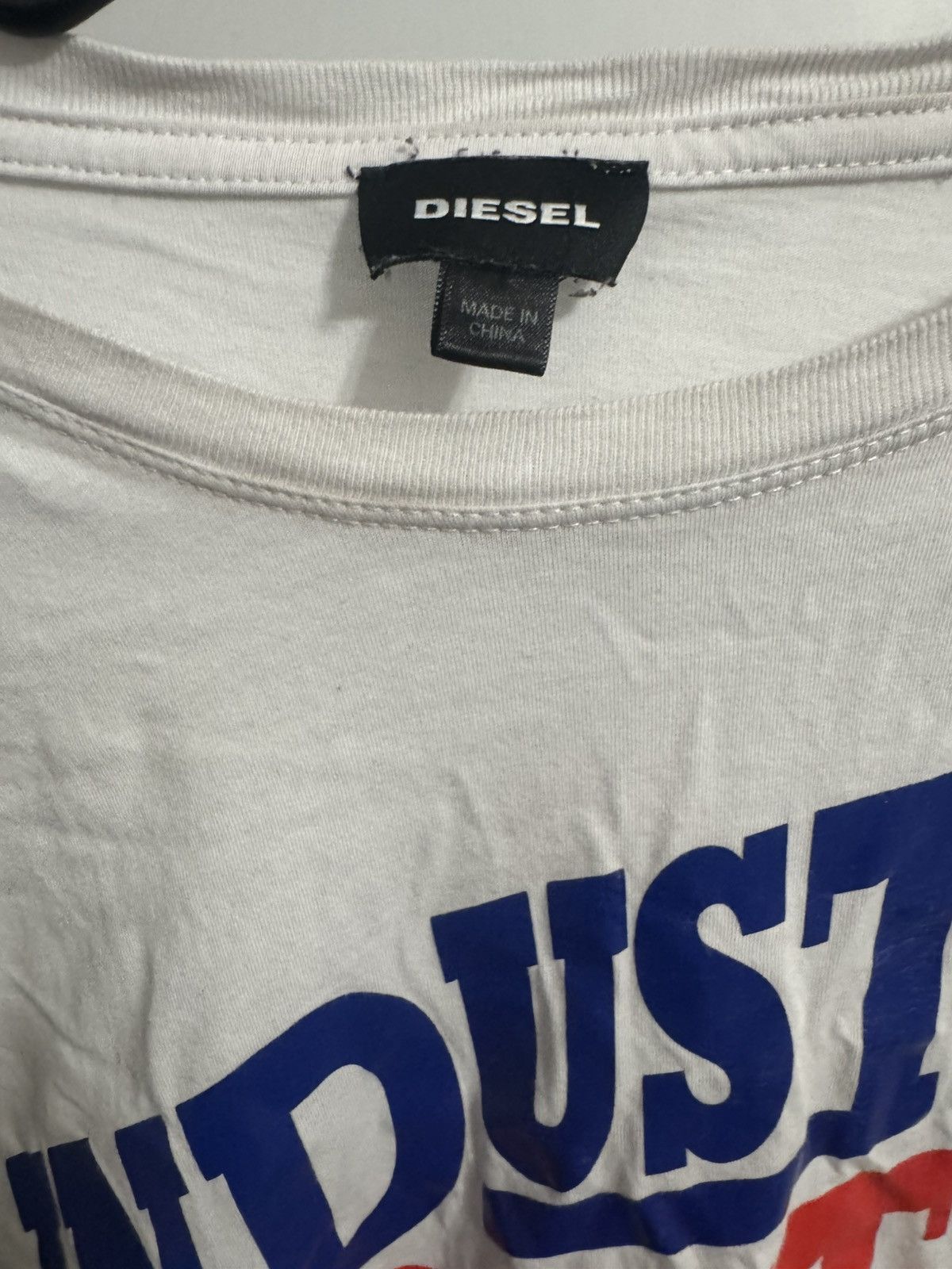 Diesel White Diesel T Shirt Size US S / EU 44-46 / 1 - 3 Thumbnail