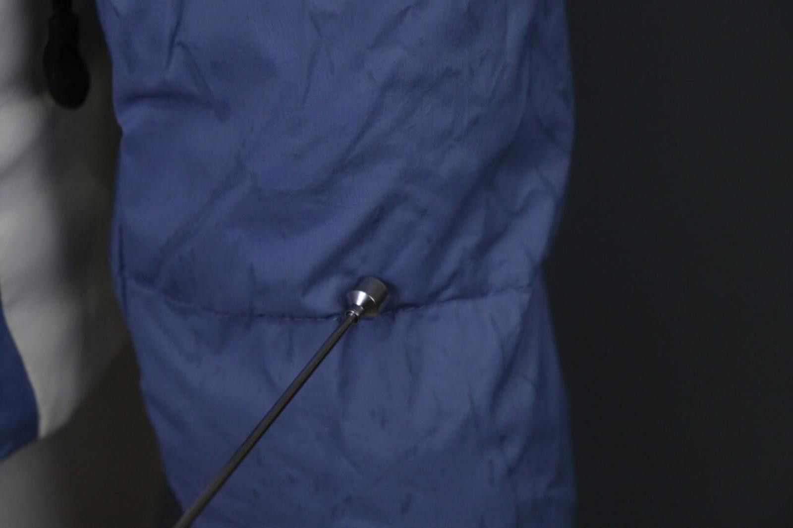 Napapijri Napapijri Blue White Hooded Drawcord Puffer Jacket Size XS Size XS / US 0-2 / IT 36-38 - 11 Thumbnail