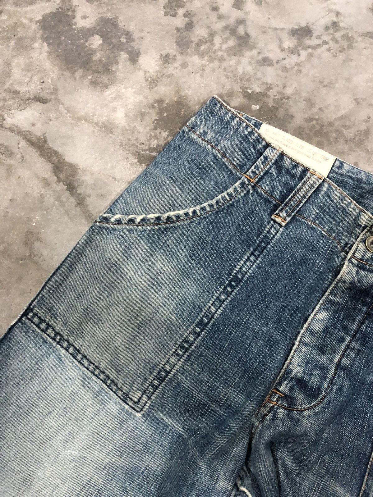 Japanese Brand × Johnbull × Vintage Vintage Johnbull Soldier Bushpant Denim Jeans Size US 33 - 6 Thumbnail