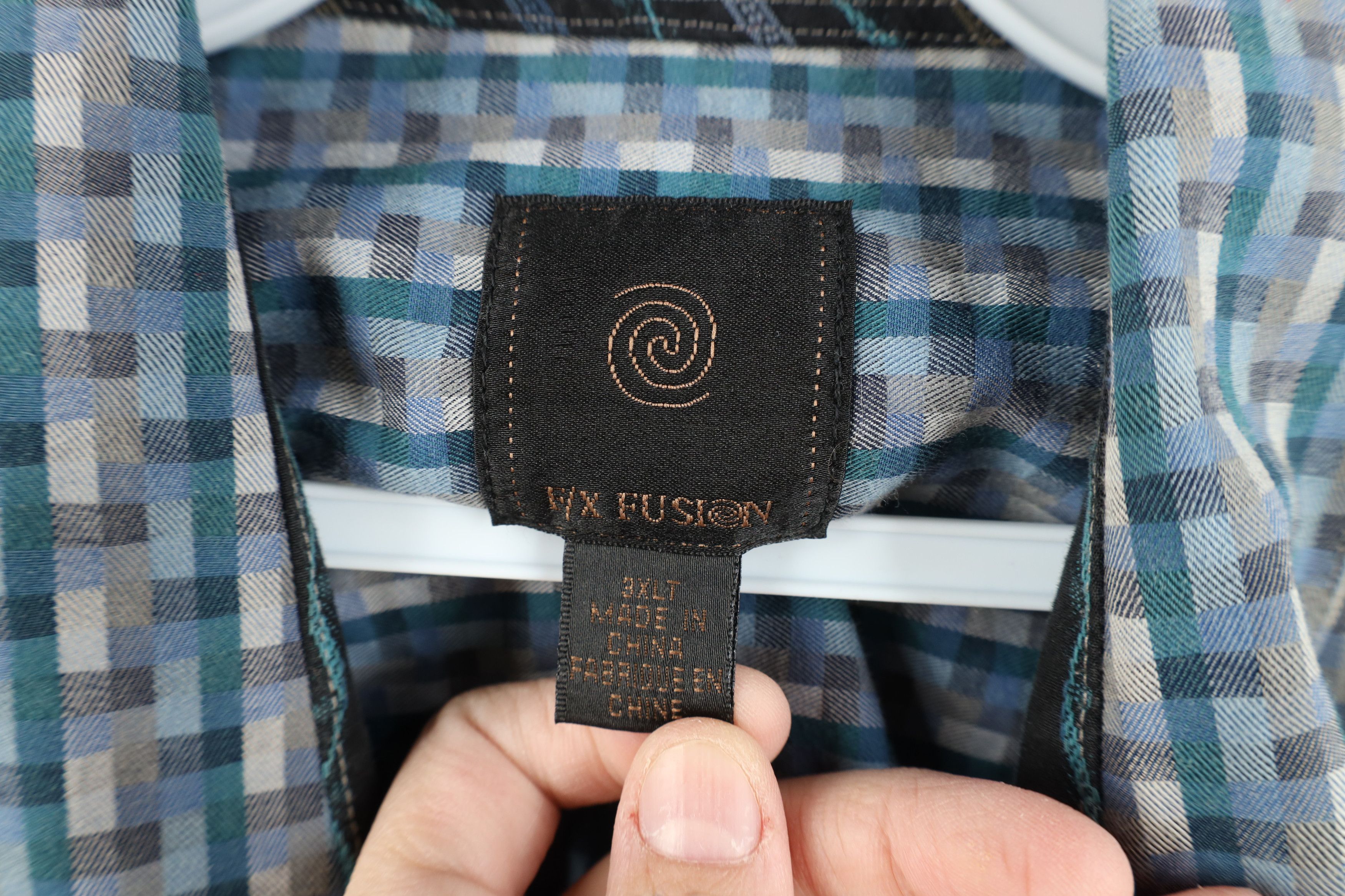 Vintage Vintage Y2K Streetwear Flip Cuff Collared Button Shirt Size US XXL / EU 58 / 5 - 9 Thumbnail