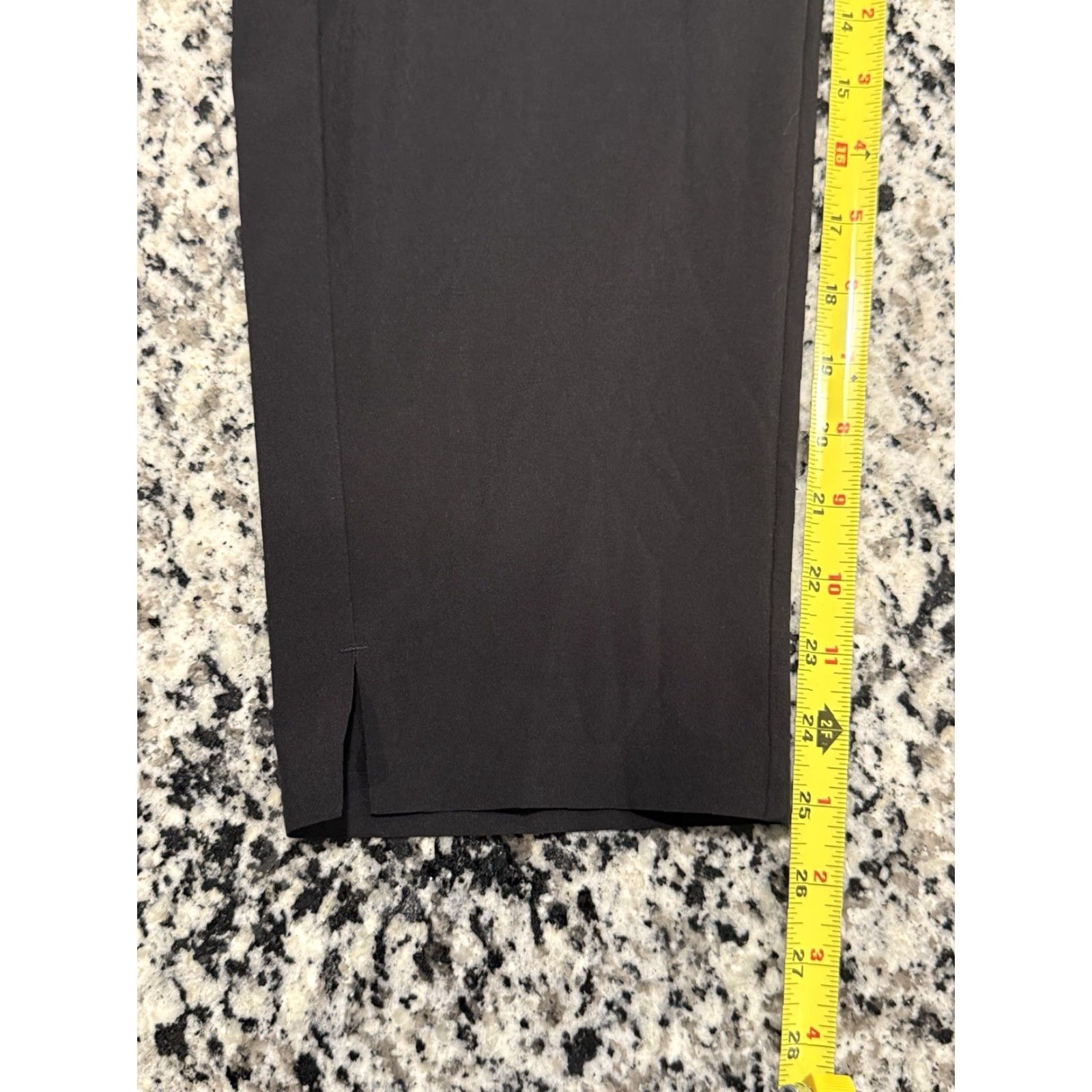 Athleta NWT ATHLETA Brooklyn Mid Rise Ankle Utility Pant Black 12P Size 34" / US 12 / IT 48 - 3 Thumbnail