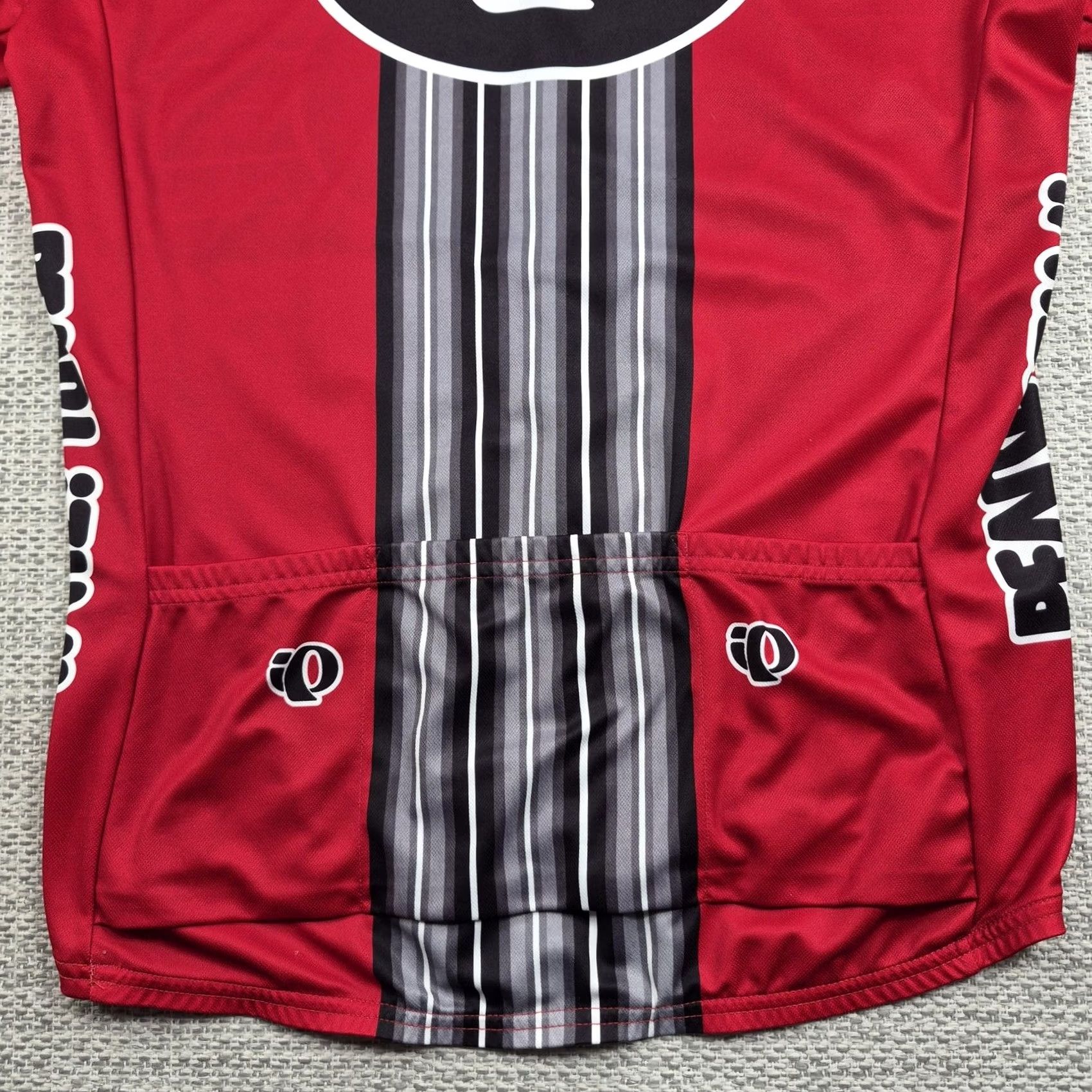 PEARL iZUMi VINTAGE Pearl Izumi Cycling Jersey Mens XL Red 1/4 Zip Striped Logo 2004 Size US XL / EU 56 / 4 - 7 Thumbnail