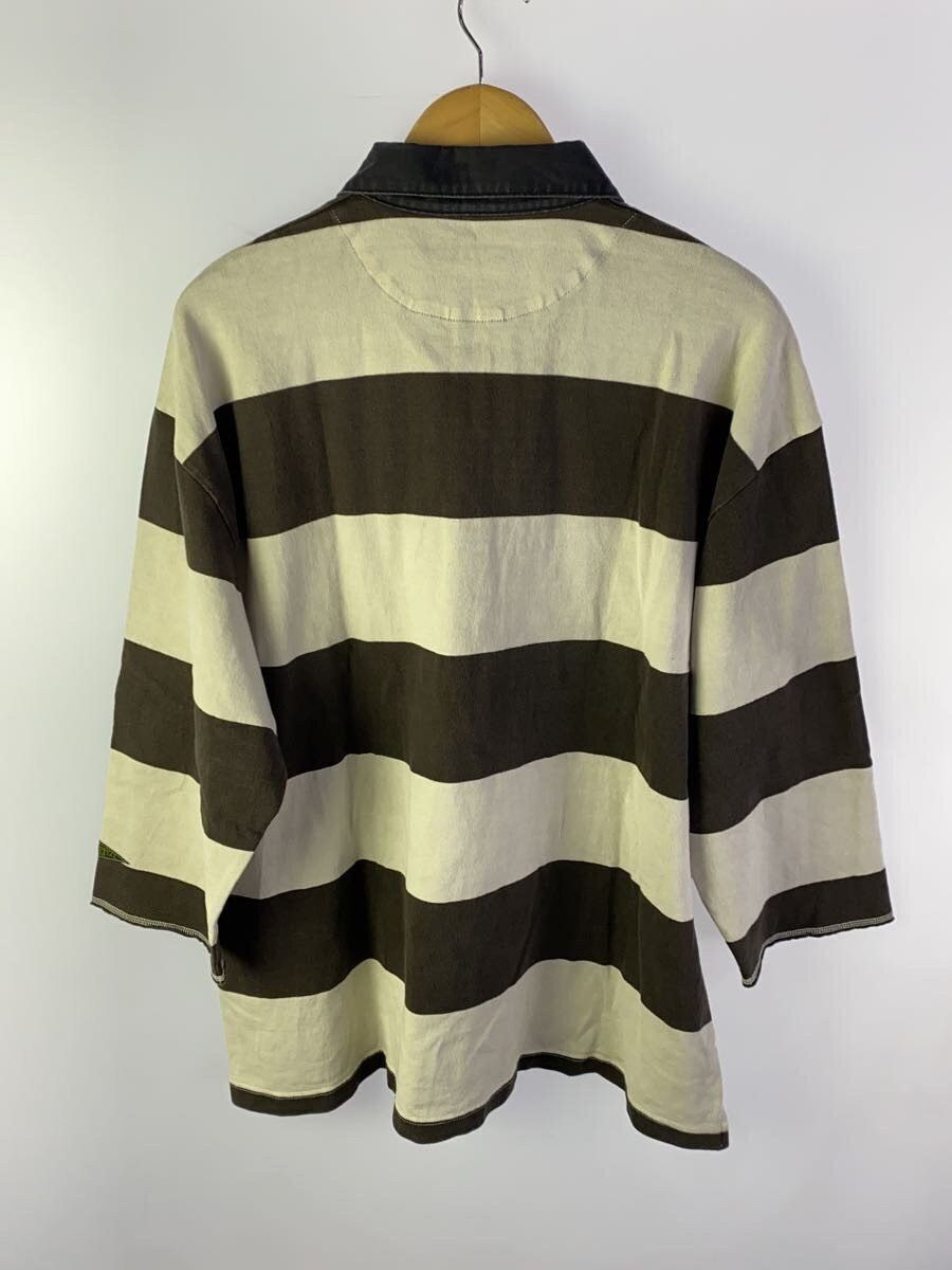 Kapital Striped Polo Shirt Size US L / EU 52-54 / 3 - 2 Thumbnail