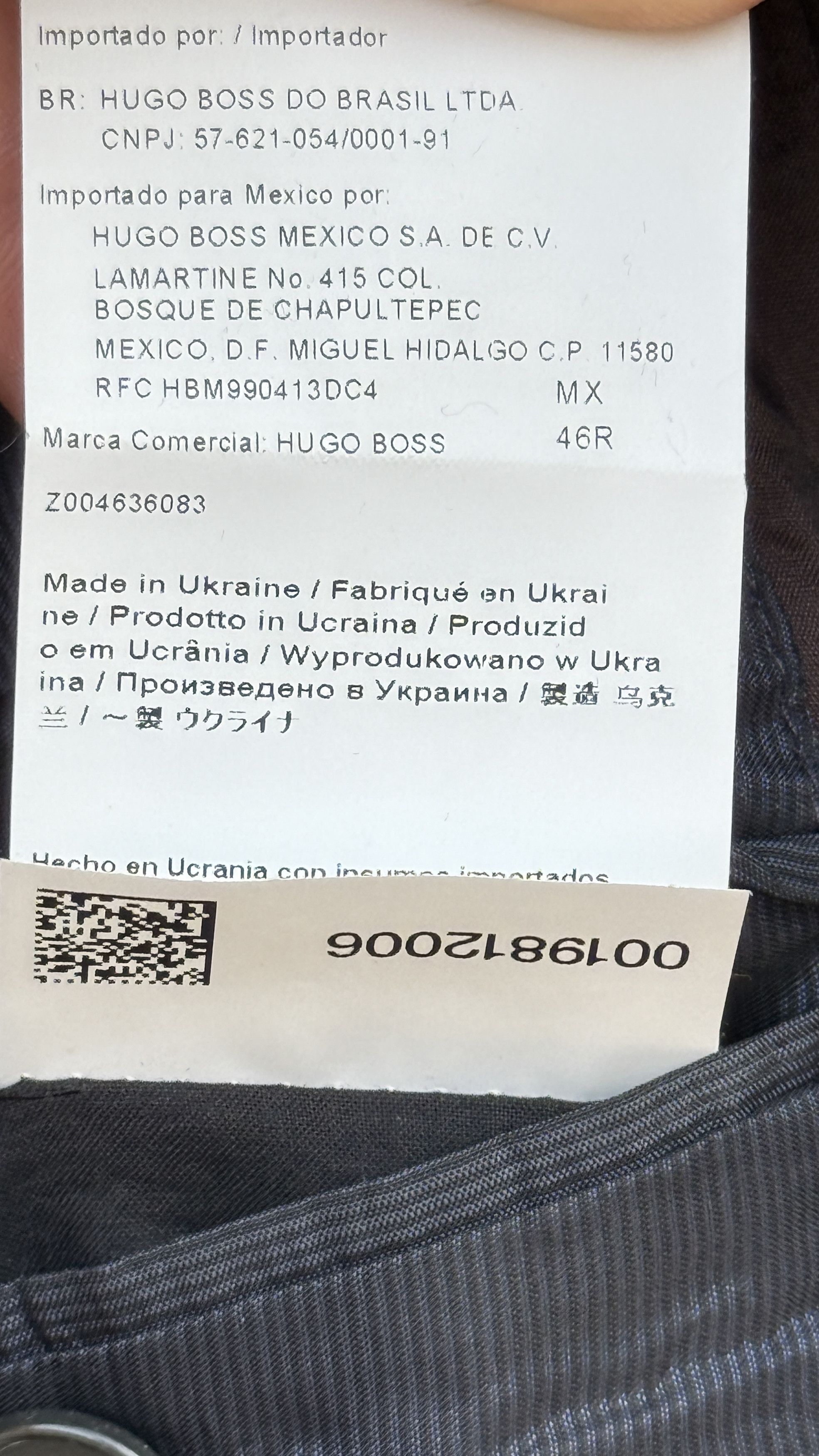 Hugo Boss 🔥 modern coat Hugoboss slim size 46R cashmere wool Size US L / EU 52-54 / 3 - 17 Thumbnail