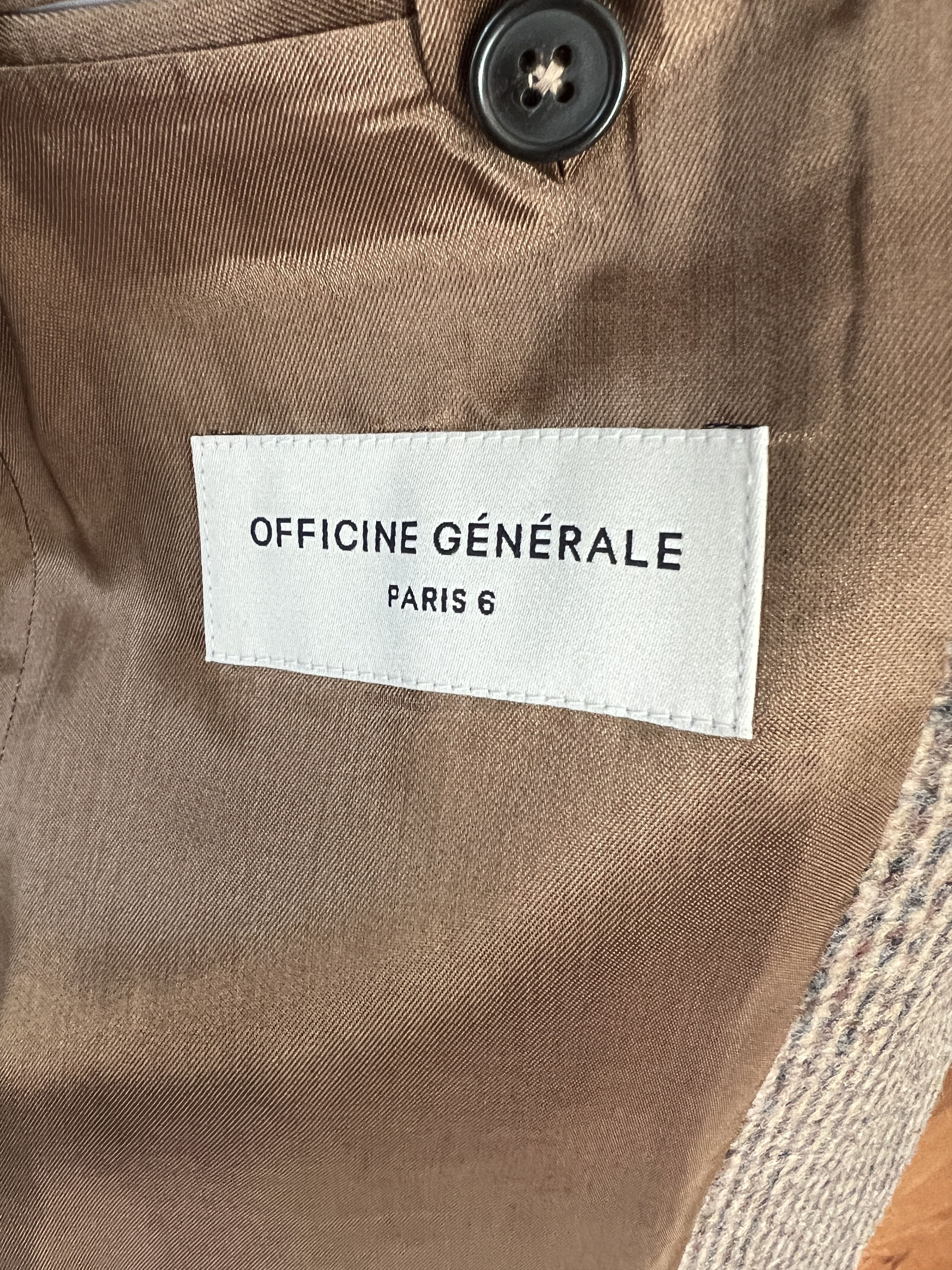 Officine Generale Officine Generale Houndstooth Wool-Blend Sportcoat NWT Size 36S - 11 Thumbnail