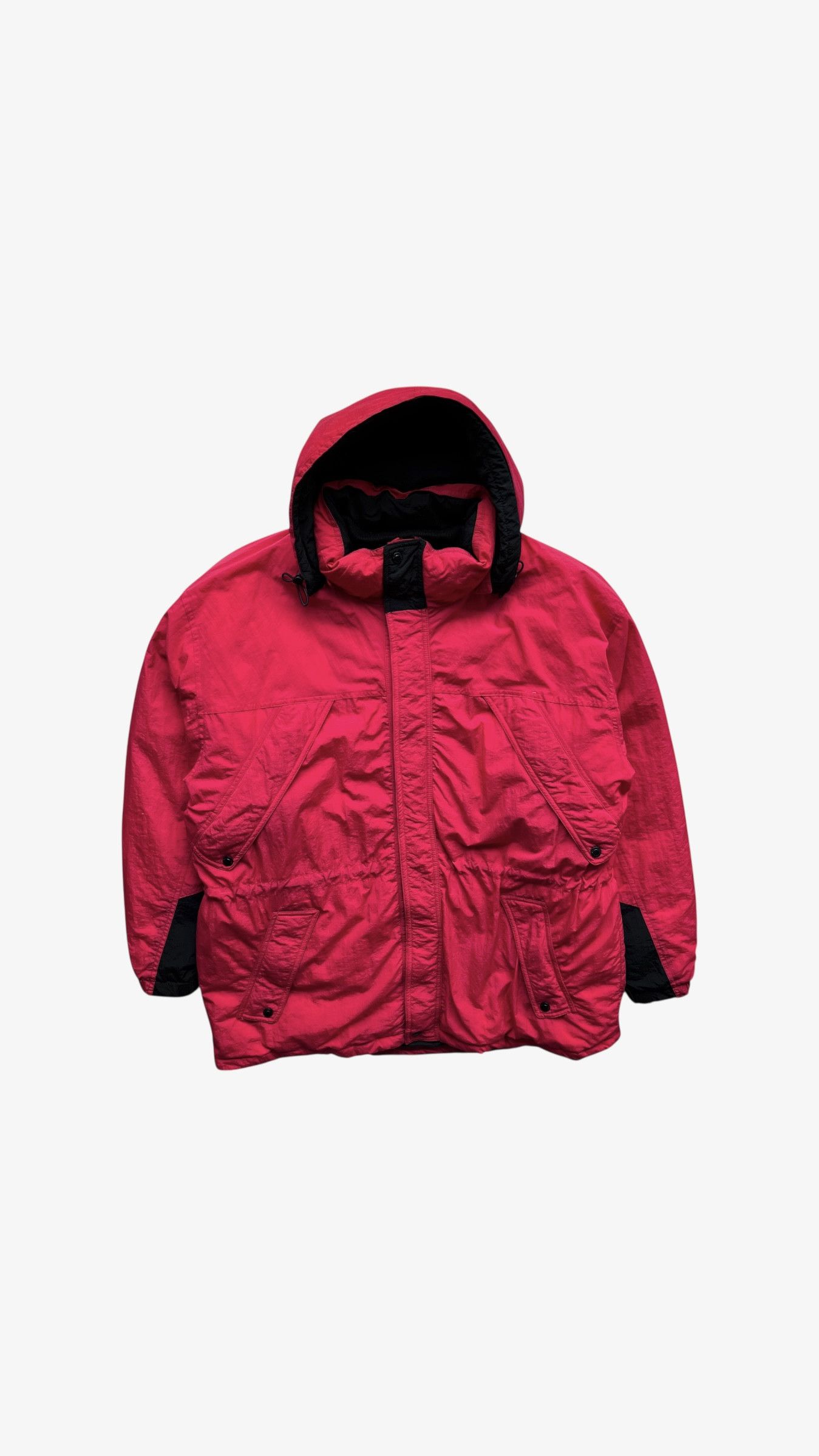 Marlboro Vintage 90s Men's Marlboro Country Store Red Puffer Jacket Size US XL / EU 56 / 4 - 1 Thumbnail