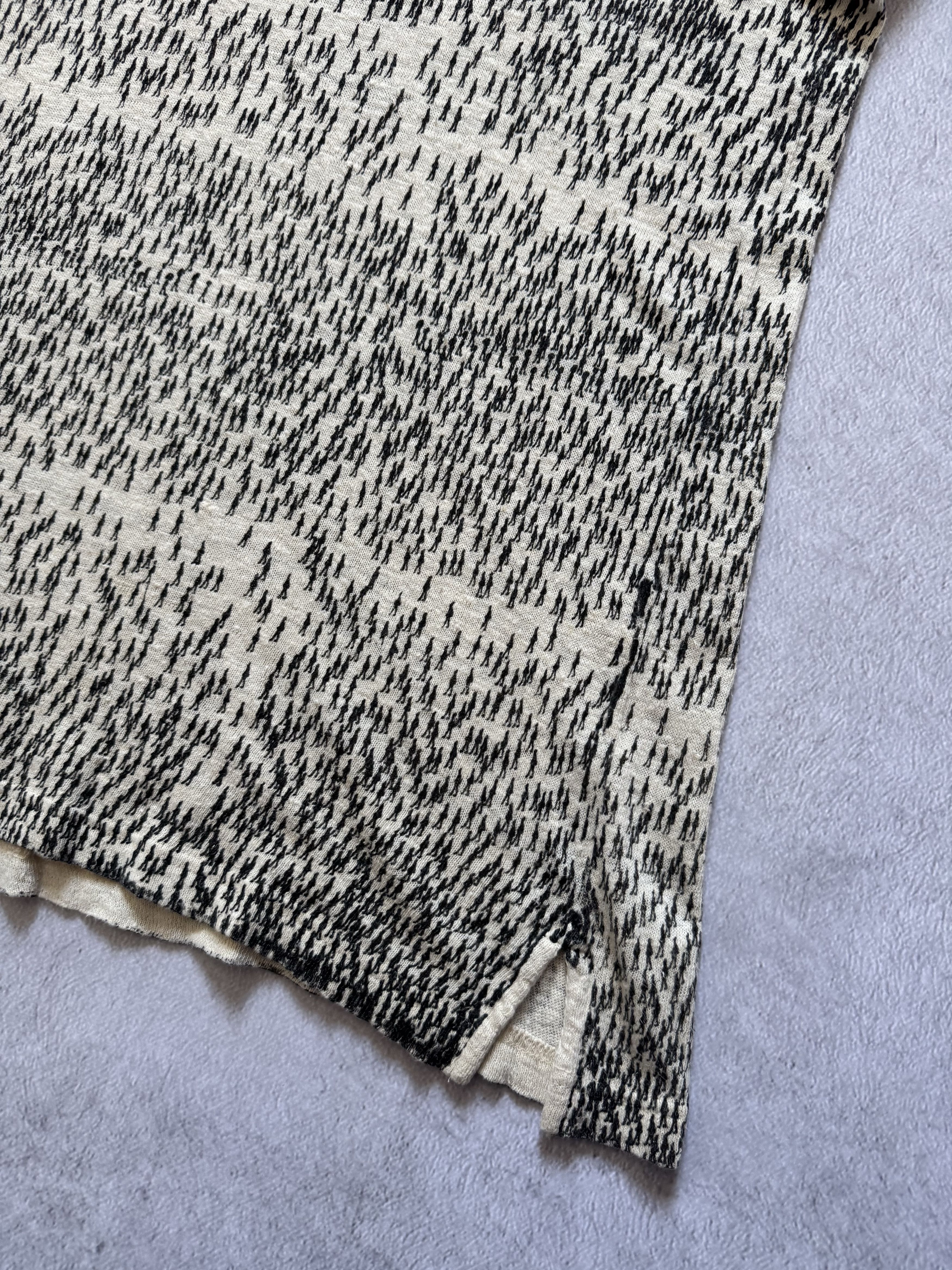 Vintage Vintage Natural Hemp Monogram T-shirt Crazy Design Size US M / EU 48-50 / 2 - 11 Thumbnail