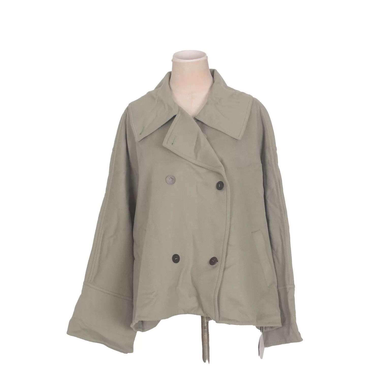 Loewe Loewe Solid Cashmere/Wool Overcoat Size L Size S / US 4 / IT 40 - 1 Thumbnail