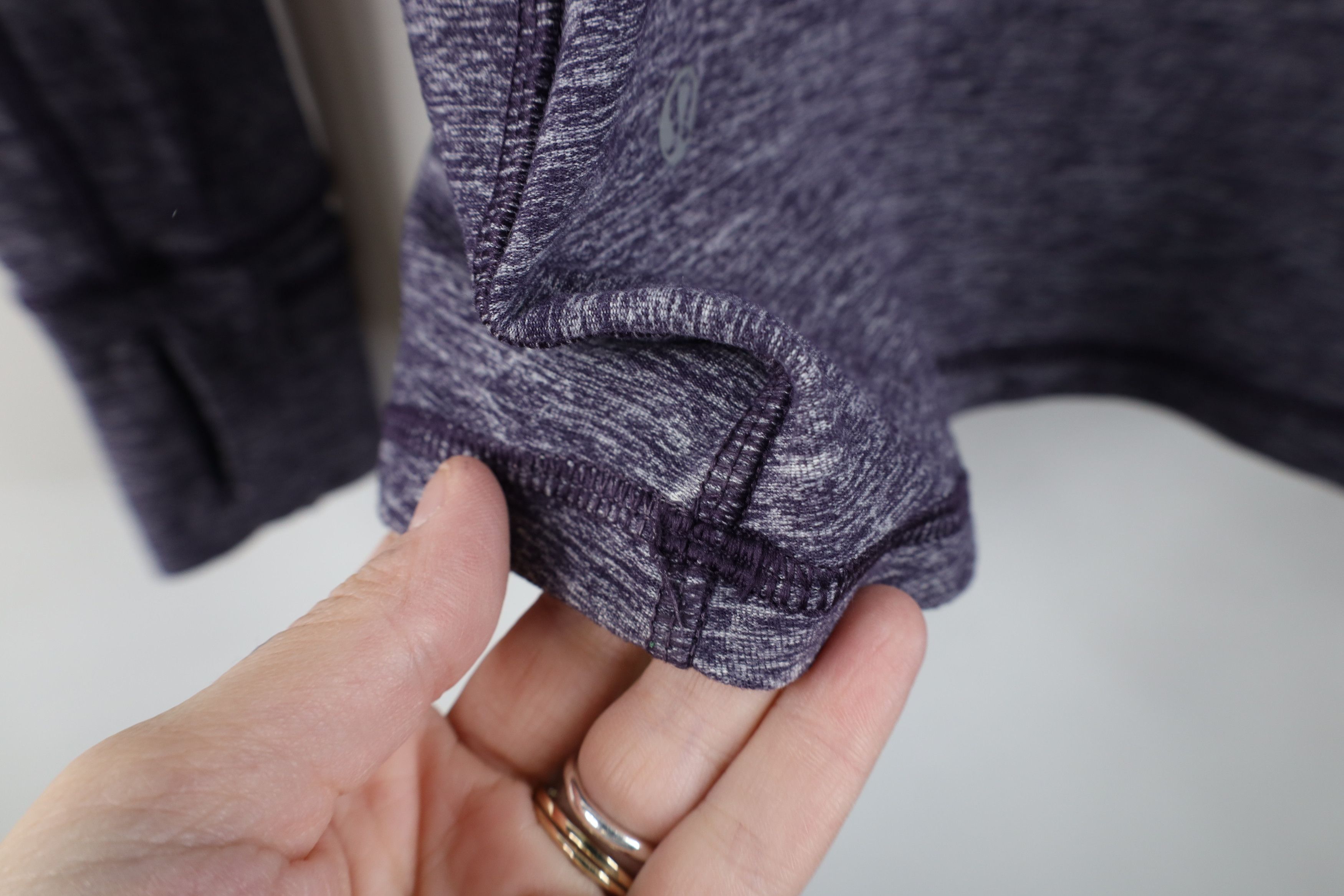 Lululemon × Vintage Lululemon Vent Tech Half Zip Pullover Sweater Top Purple Size S / US 4 / IT 40 - 9 Thumbnail