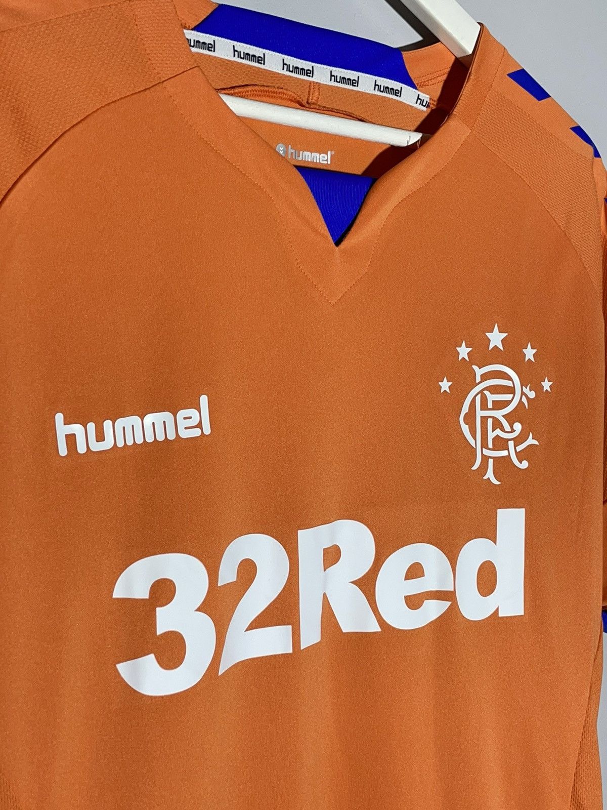 Hummel Rangers Hummel 2018/19 Third Y2k Streetwear Football Shirt Size US M / EU 48-50 / 2 - 3 Thumbnail
