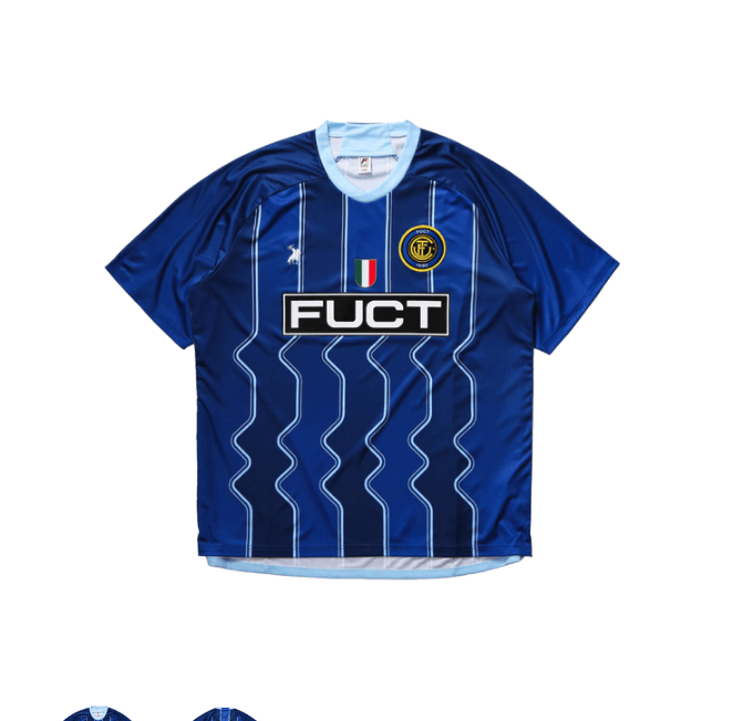 image of Fuct Futbol Jersey Blue • Xl, Men's