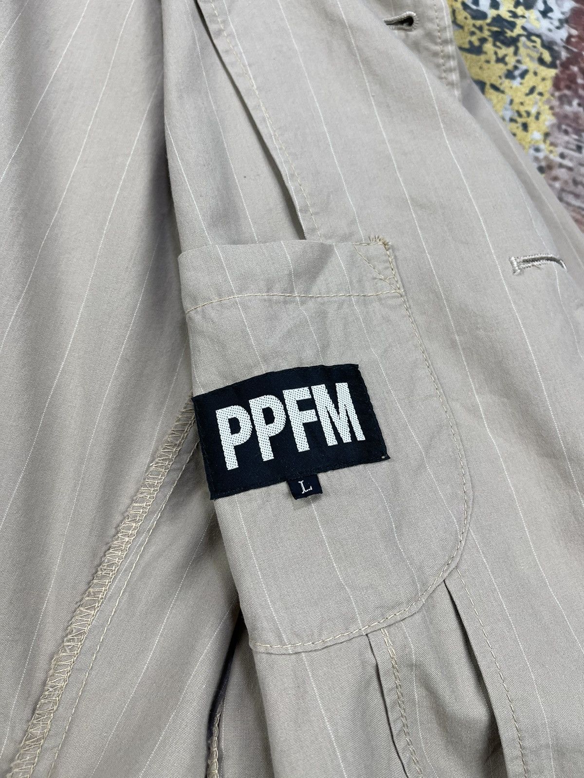 PPFM PPFM Pinstripes Single Breasted Sport Jacket Size US M / EU 48-50 / 2 - 14 Thumbnail