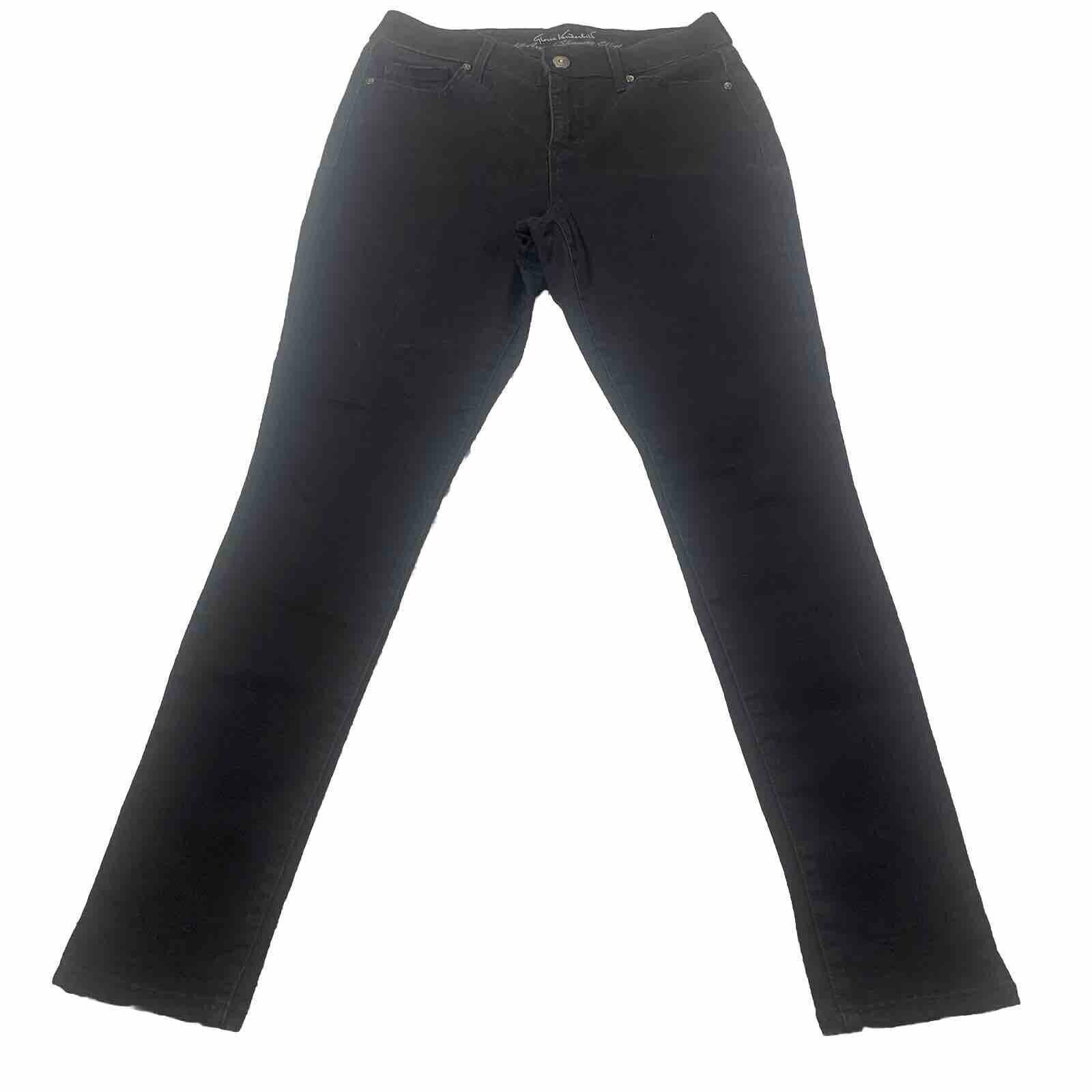 Other Gloria Vanderbilt Jeans Women's Sz 6 Black Curvy Skinny Size 28" / US 6 / IT 42 - 1 Thumbnail