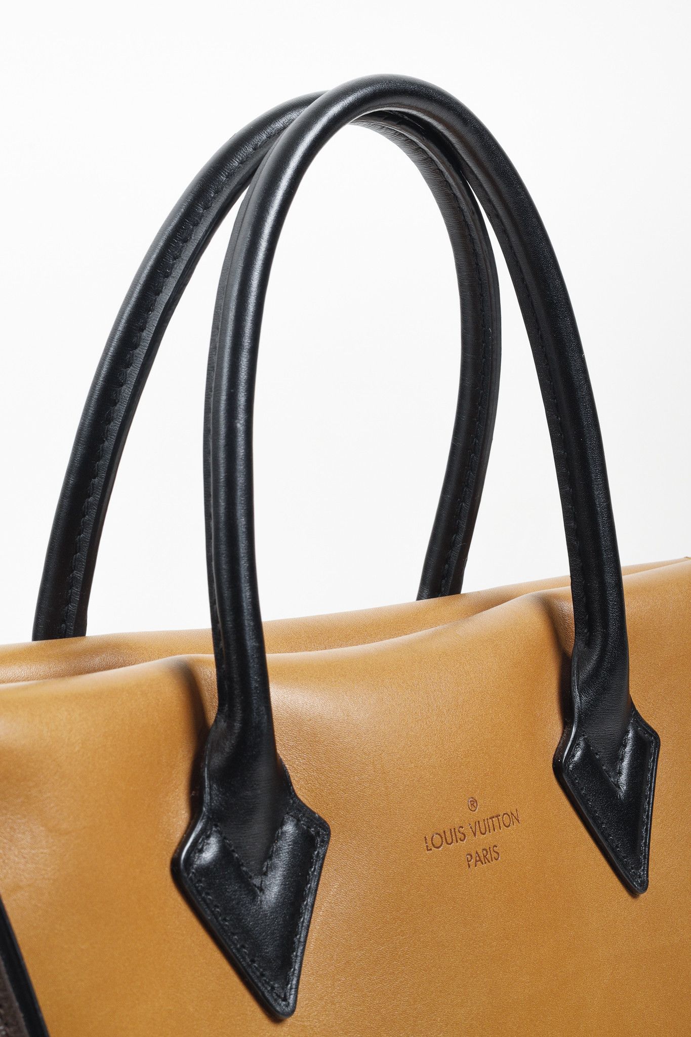 Louis Vuitton Louis Vuitton 2014 Tote W PM Brown Leather Monogram Size ONE SIZE - 7 Thumbnail