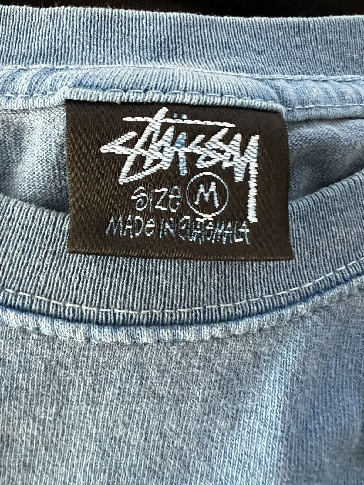 Stussy Stussy Surfman Pigment Dyed Tee Size US M / EU 48-50 / 2 - 2 Thumbnail