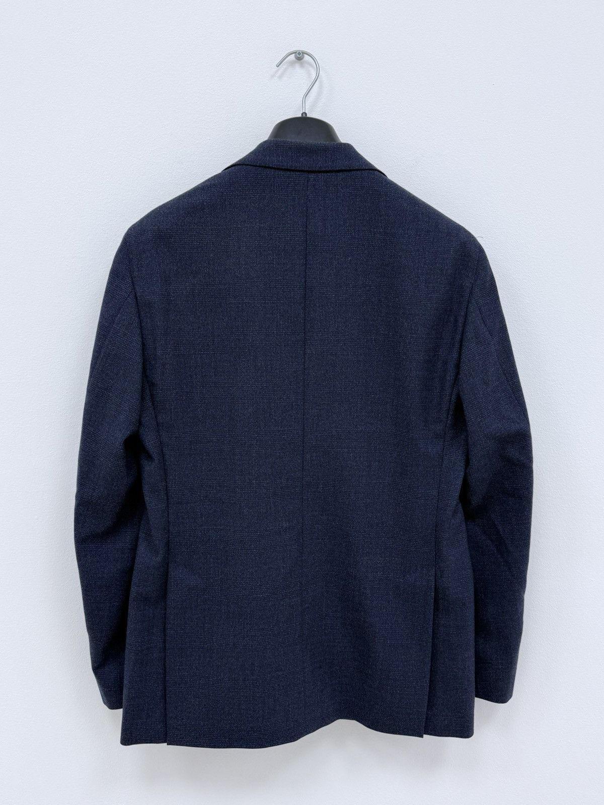 Boggi Boggi Milano Navy Blue Wool Blazer Jacket Size 50 Size 40R - 6 Thumbnail