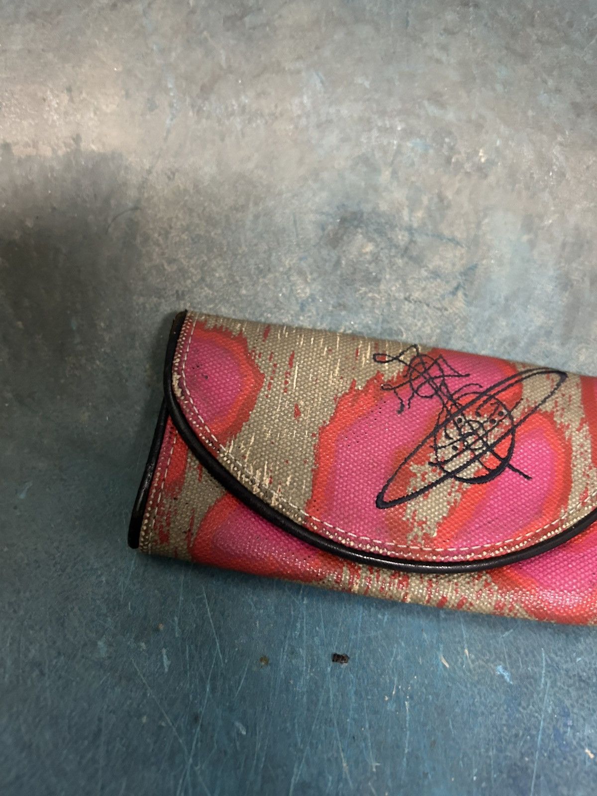 Vivienne Westwood Abstract Print Orb Pink Key Case Size ONE SIZE - 15 Thumbnail