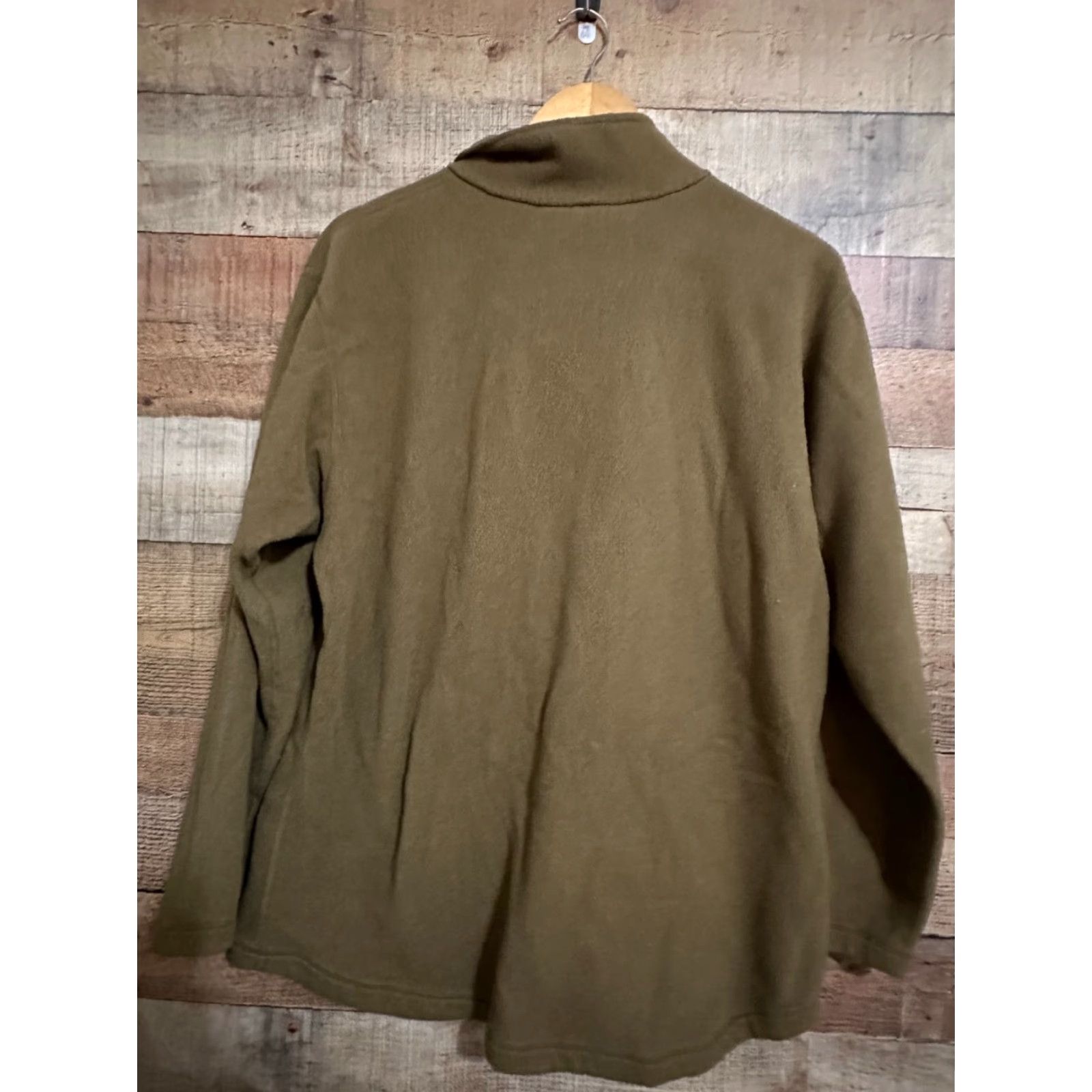 Vintage Polartec Shirt Pullover M Regular Brown Zip Fleece Pockets Military 1/2 Zip Size US M / EU 48-50 / 2 - 2 Thumbnail