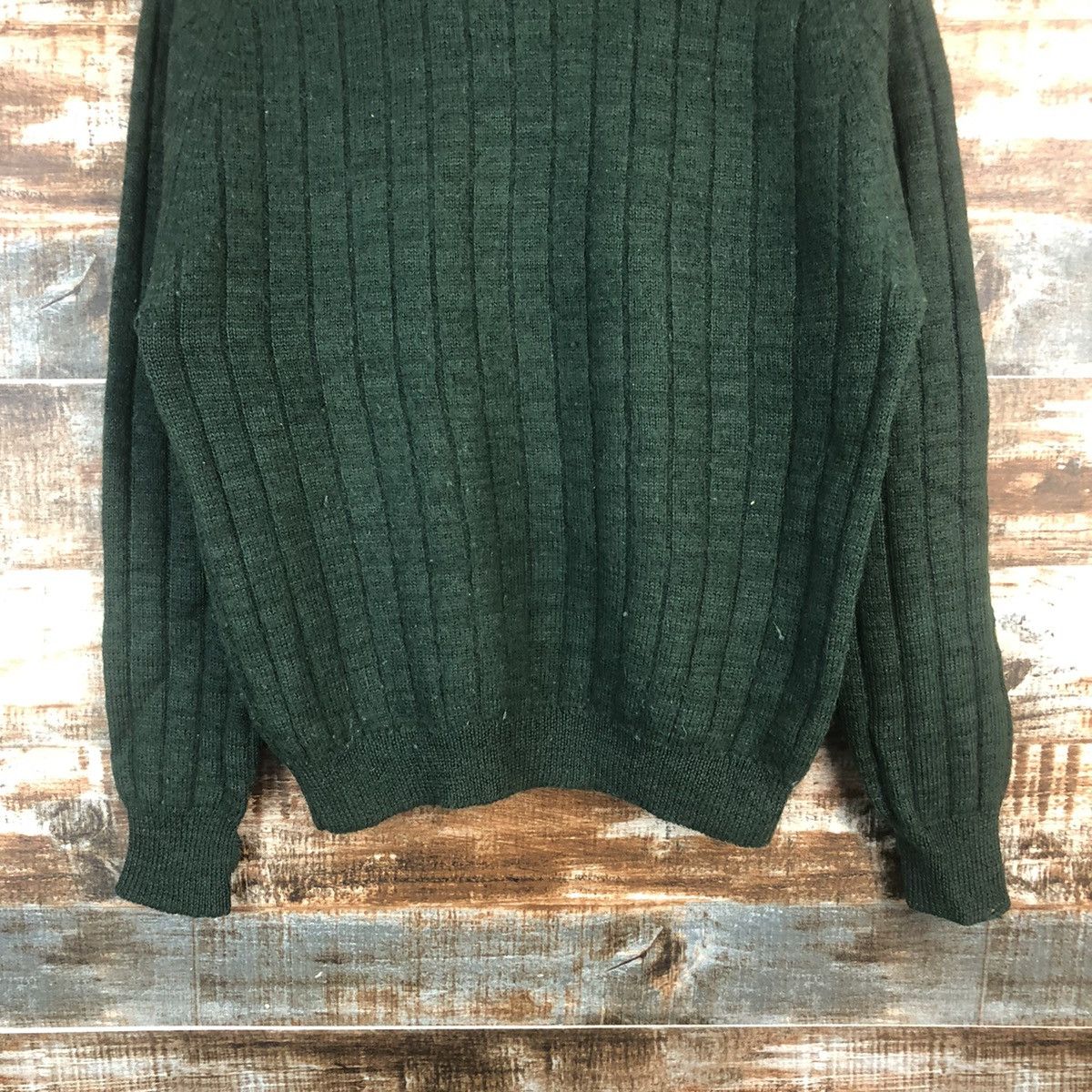 Uniqlo DLL Uniqlo japan vintage Green Knitwear #C590 Size M / US 6-8 / IT 42-44 - 3 Thumbnail