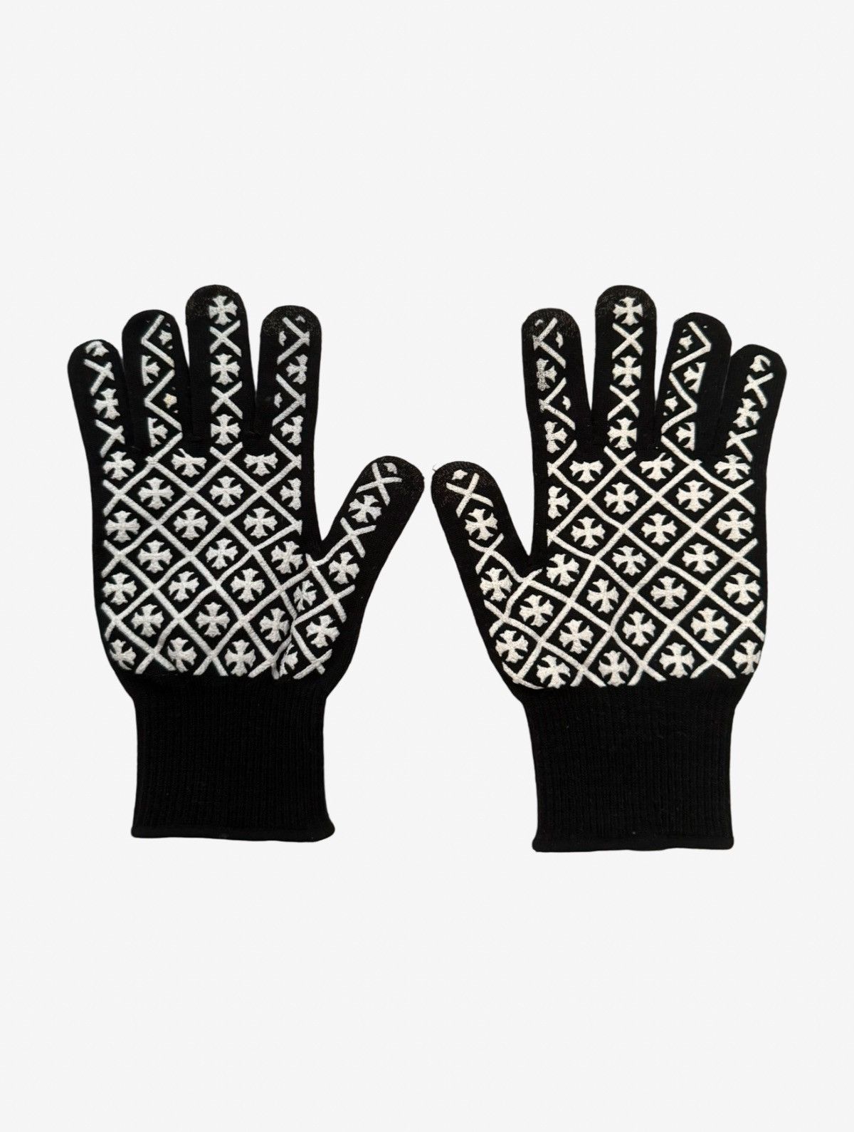 Chrome Hearts Chrome Hearts Black Workwear Gloves Sz.M Size ONE SIZE - 2 Thumbnail