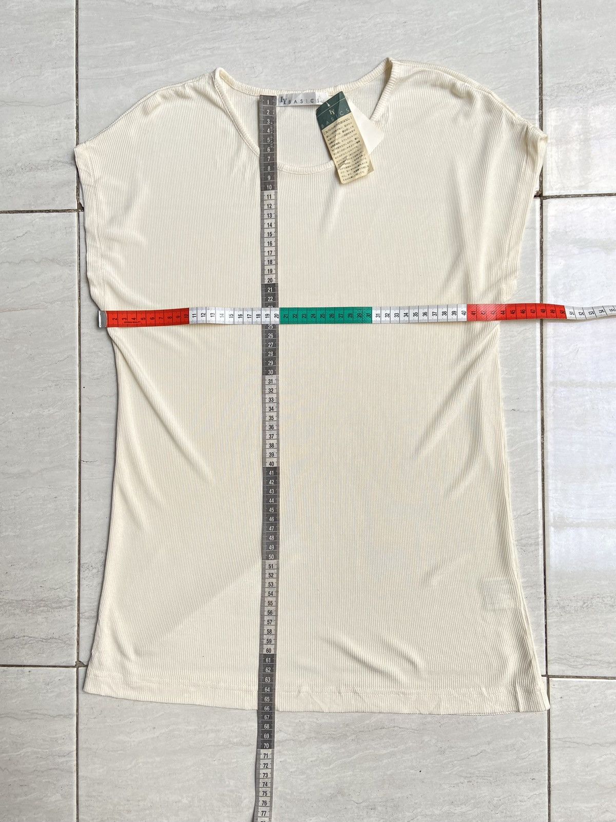 Designer × Japanese Brand LY BASICS Sleeveless T-shirt Size US XS / EU 42 / 0 - 2 Thumbnail