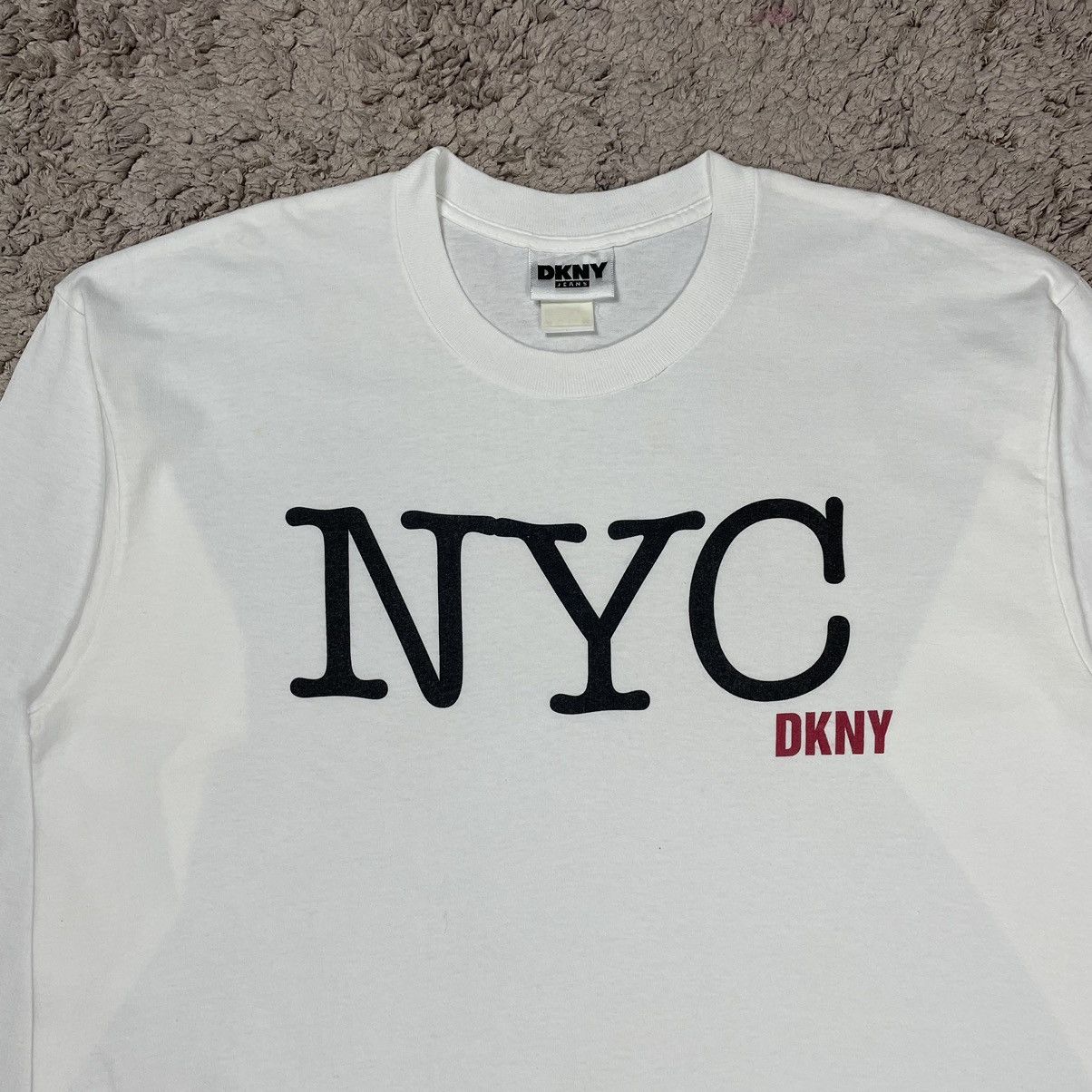 DKNY Vintage DKNY NYC Longsleeve T-shirt Size US L / EU 52-54 / 3 - 5 Thumbnail