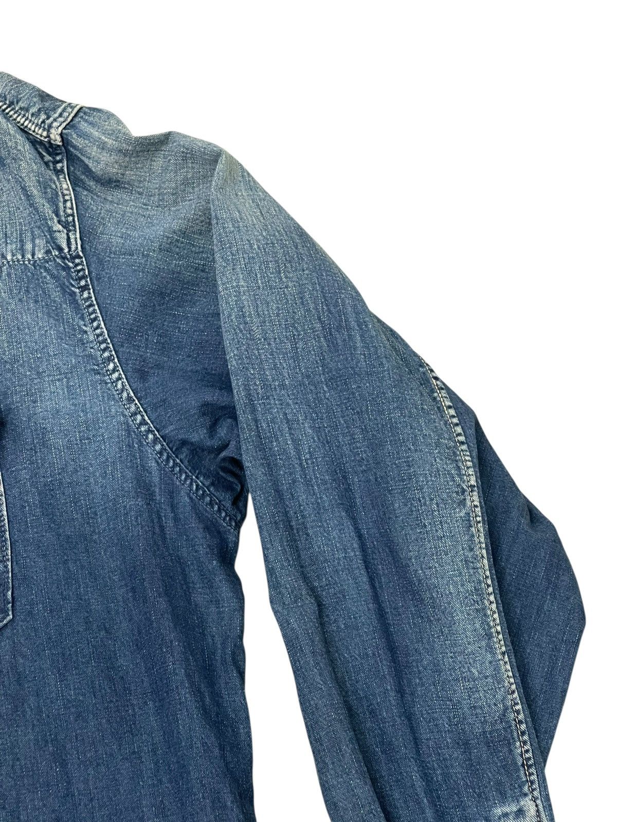 45rpm Indigo Blue 45rpm Westerner Pullover Shirt 7🟩0 Size US L / EU 52-54 / 3 - 8 Thumbnail