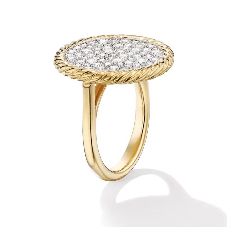 David Yurman o1s1wg111025 R17581D /Size 7 /Dy Elements Ring in Golden Size ONE SIZE - 2 Thumbnail