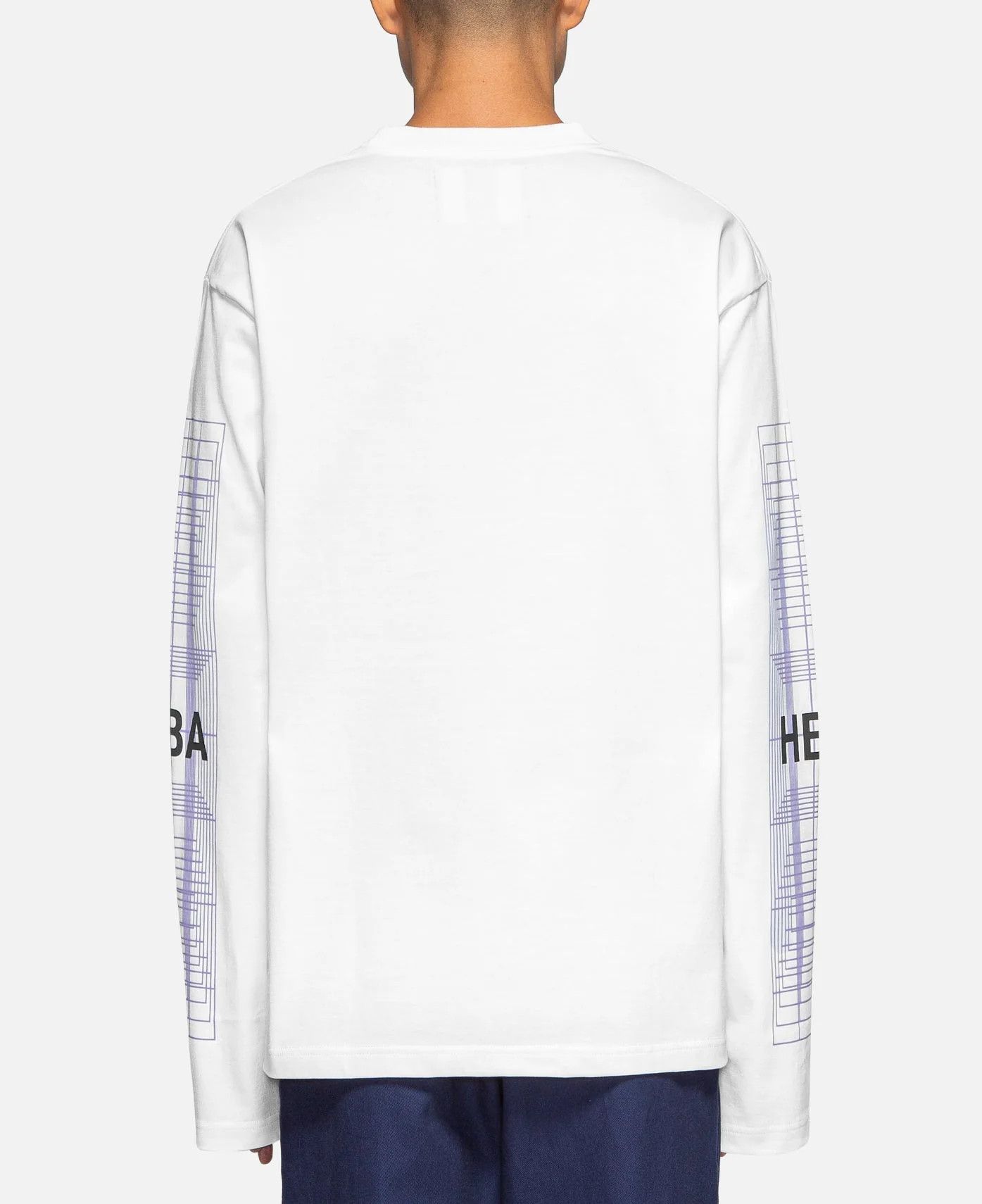 Hood By Air HBA FOR JUICE Capsule Collection GRID BOX LOGO L/S T-SHIRT Size US L / EU 52-54 / 3 - 5 Thumbnail