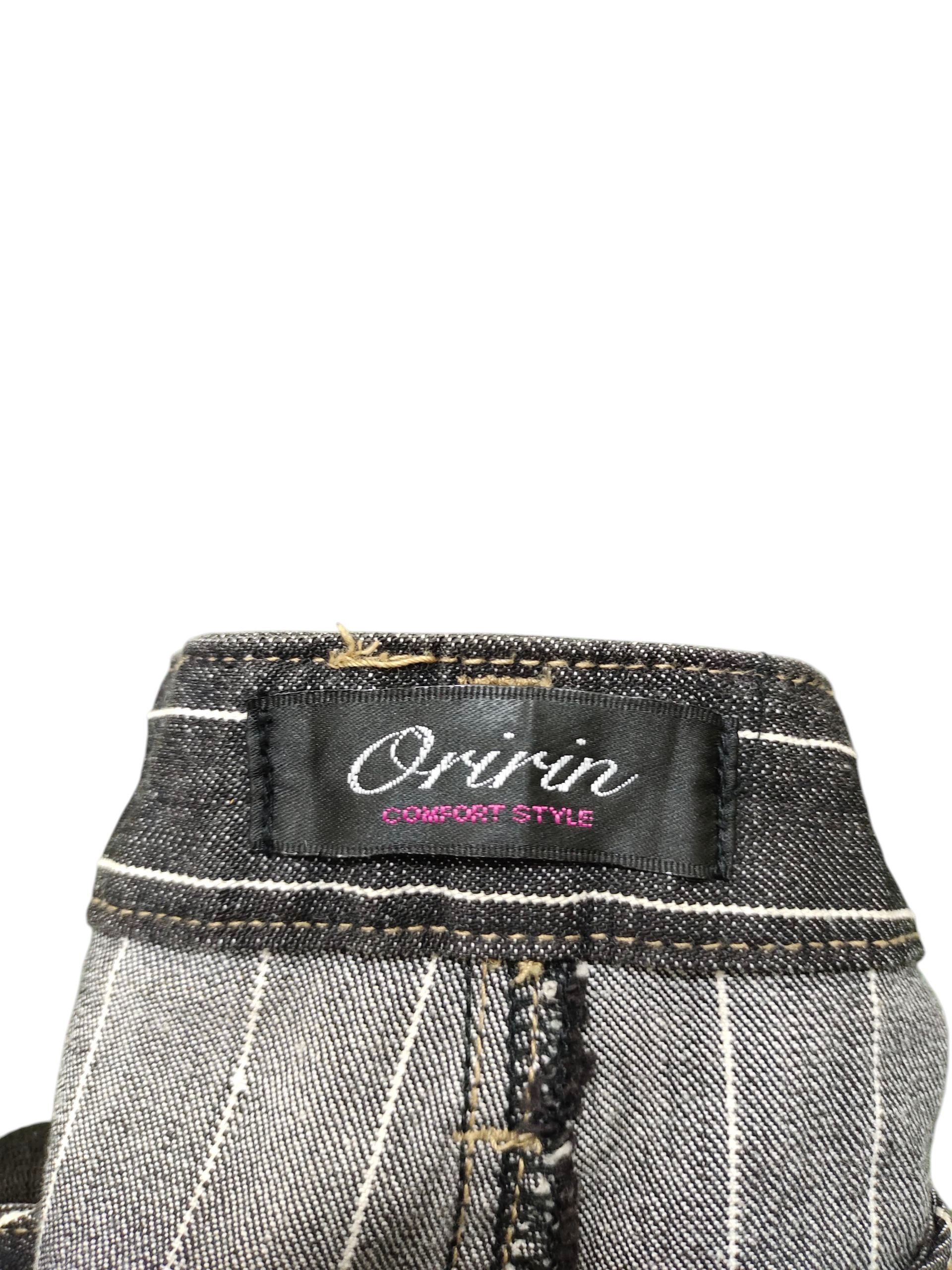 Hysteric Glamour Flare Jeans Oririn Japan Striped Black Denim Bootcut Y2k Size US 28 / EU 44 - 9 Thumbnail
